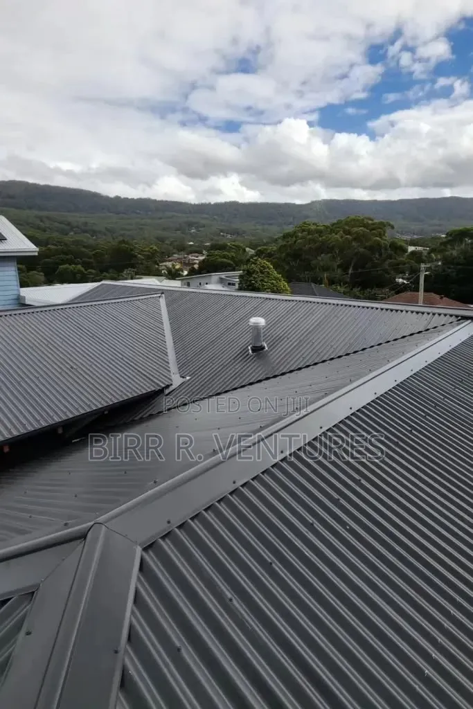 Steel Roofing Job