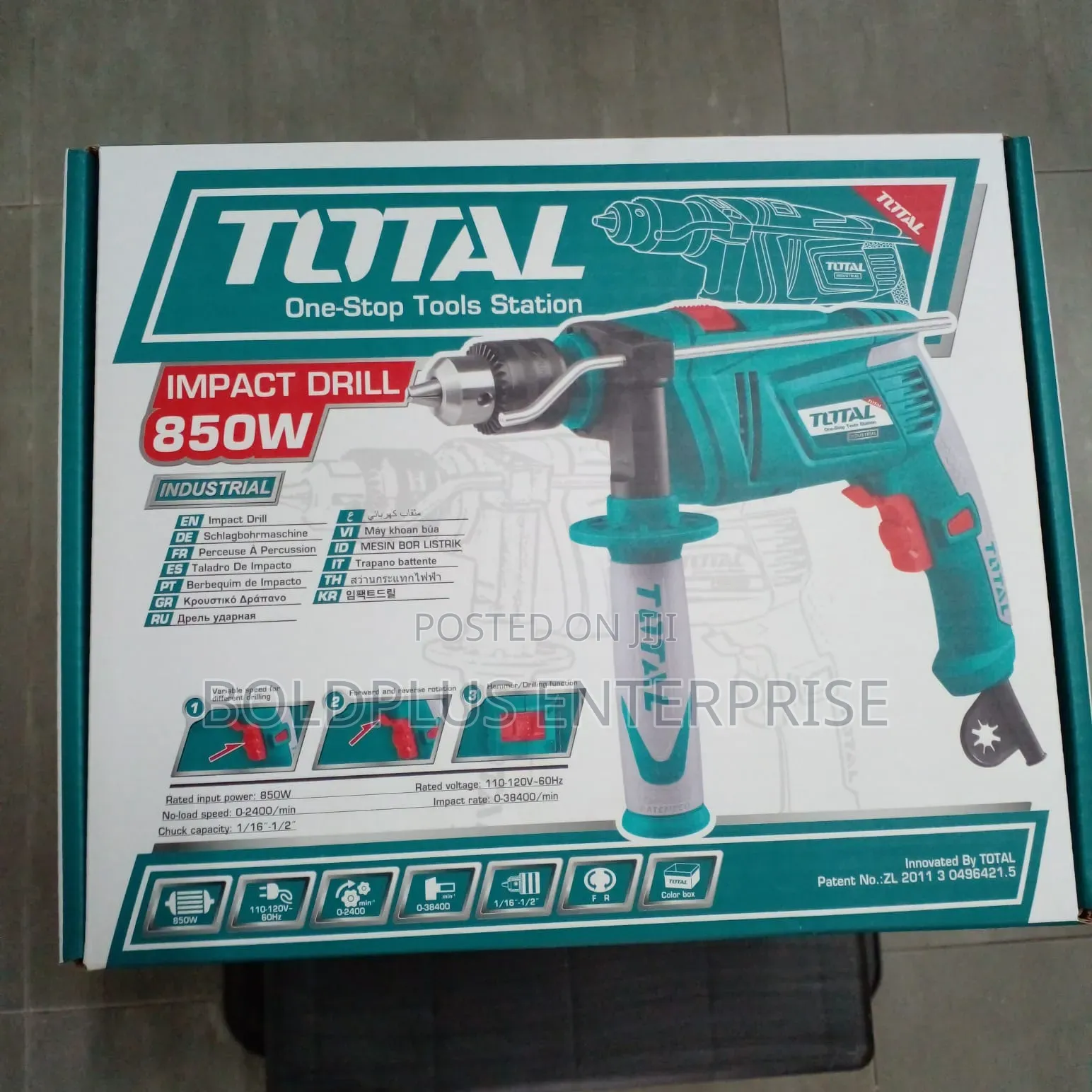850 Watts Electric Drilling Machine