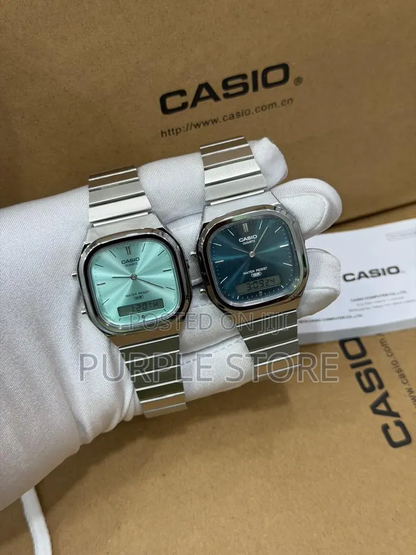 Casio Steel Digital and Analog Watches
