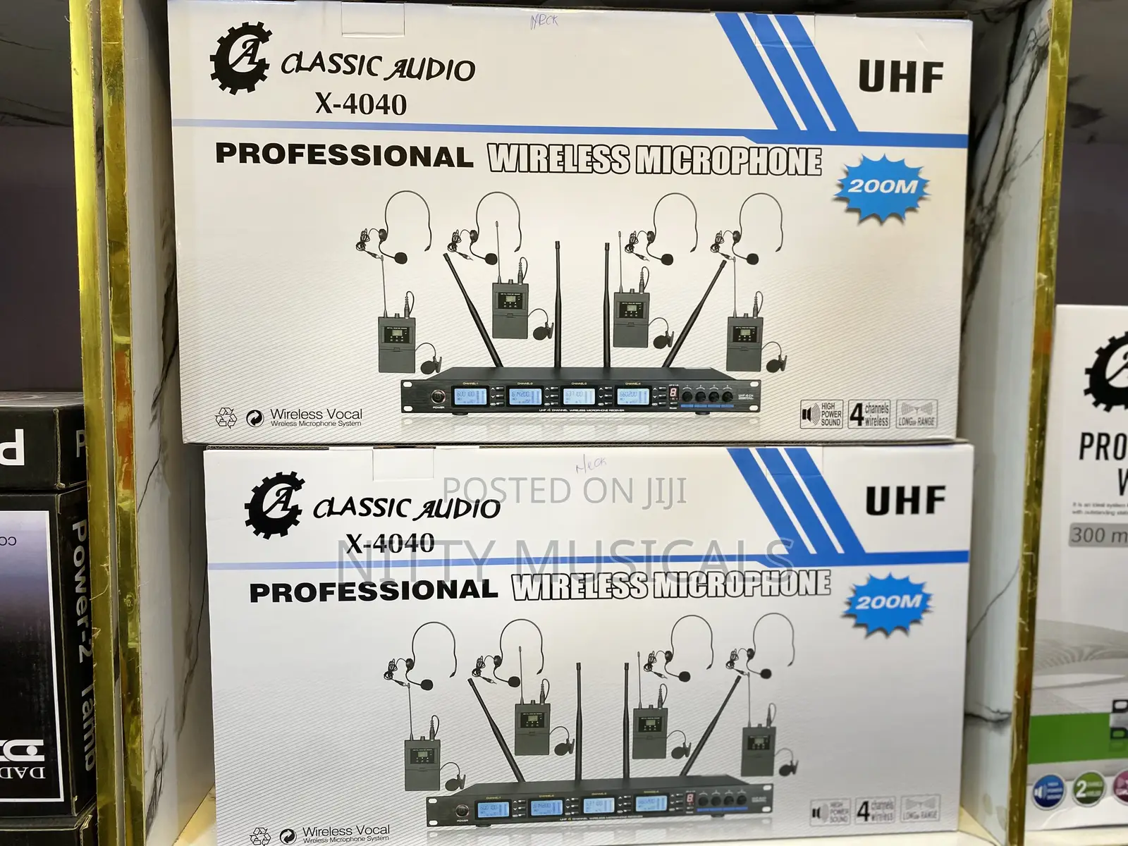 Classic Audio X-4040 Professional Wireless Microphone