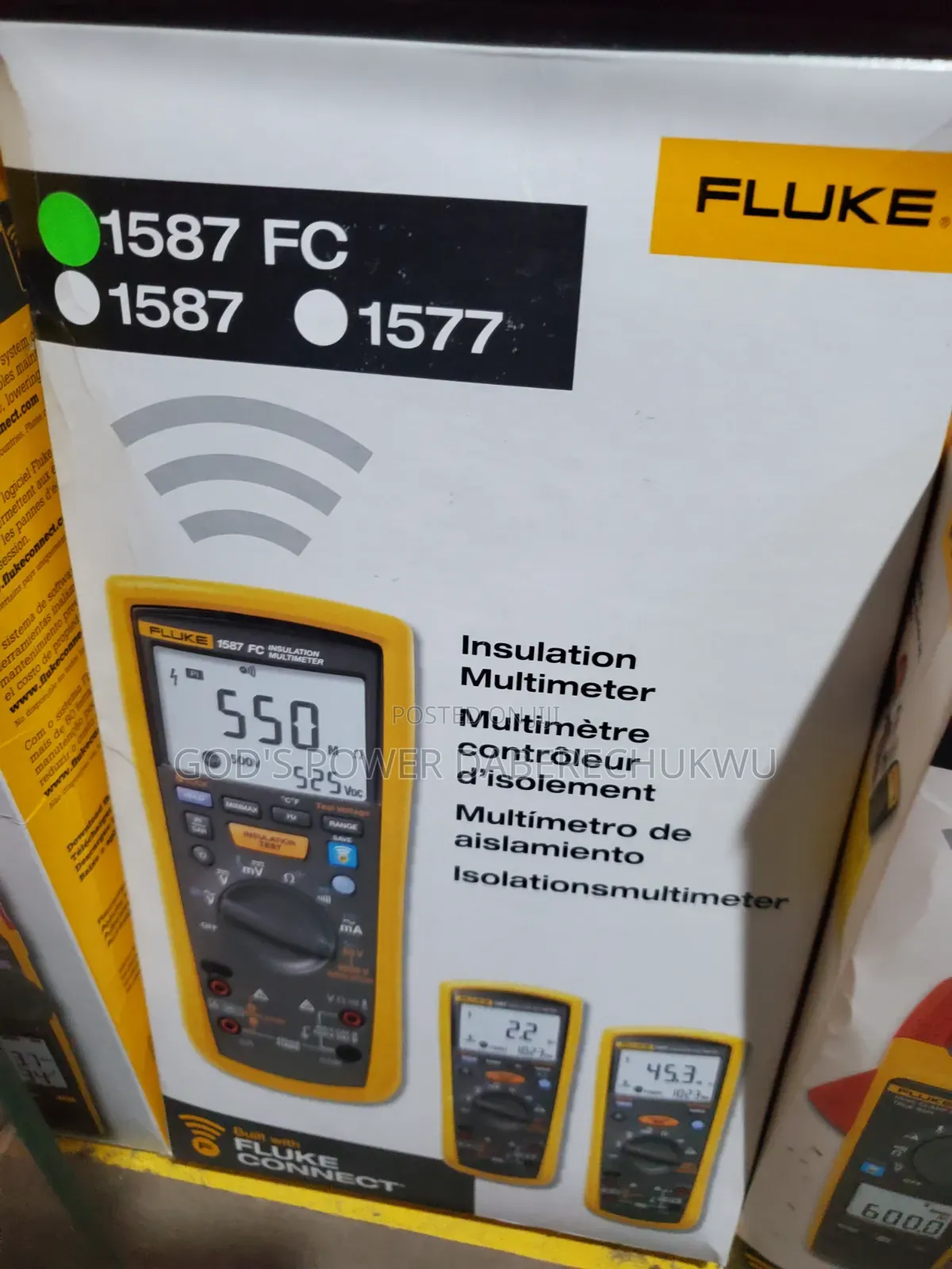 Fluke 1587 Fc Insulation Multimeter