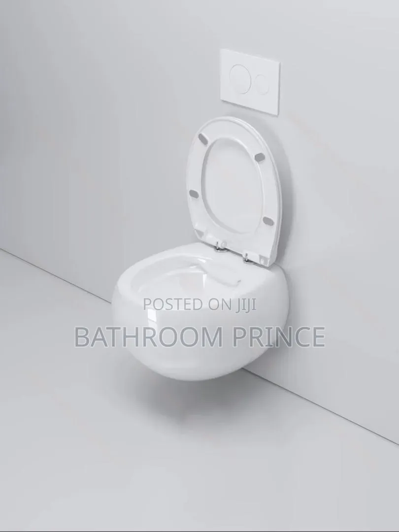 Pure Round White Conceal Water Closet