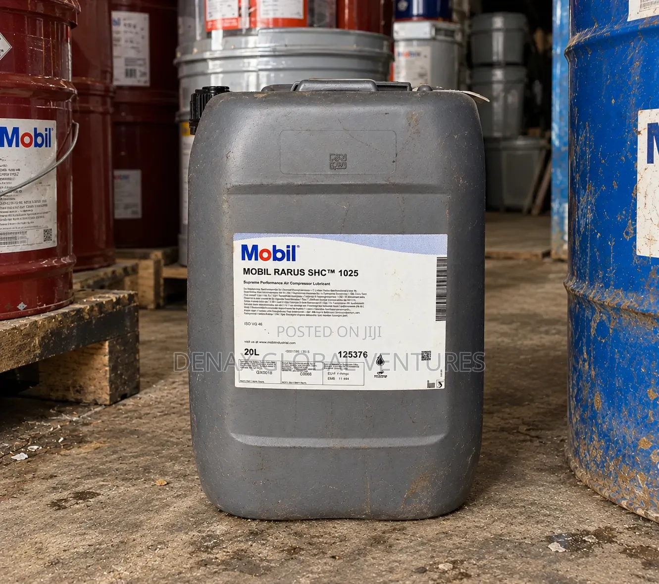 Mobil Rarus SHC 1025 Heavy-Duty Air Compressor Oil 20litres