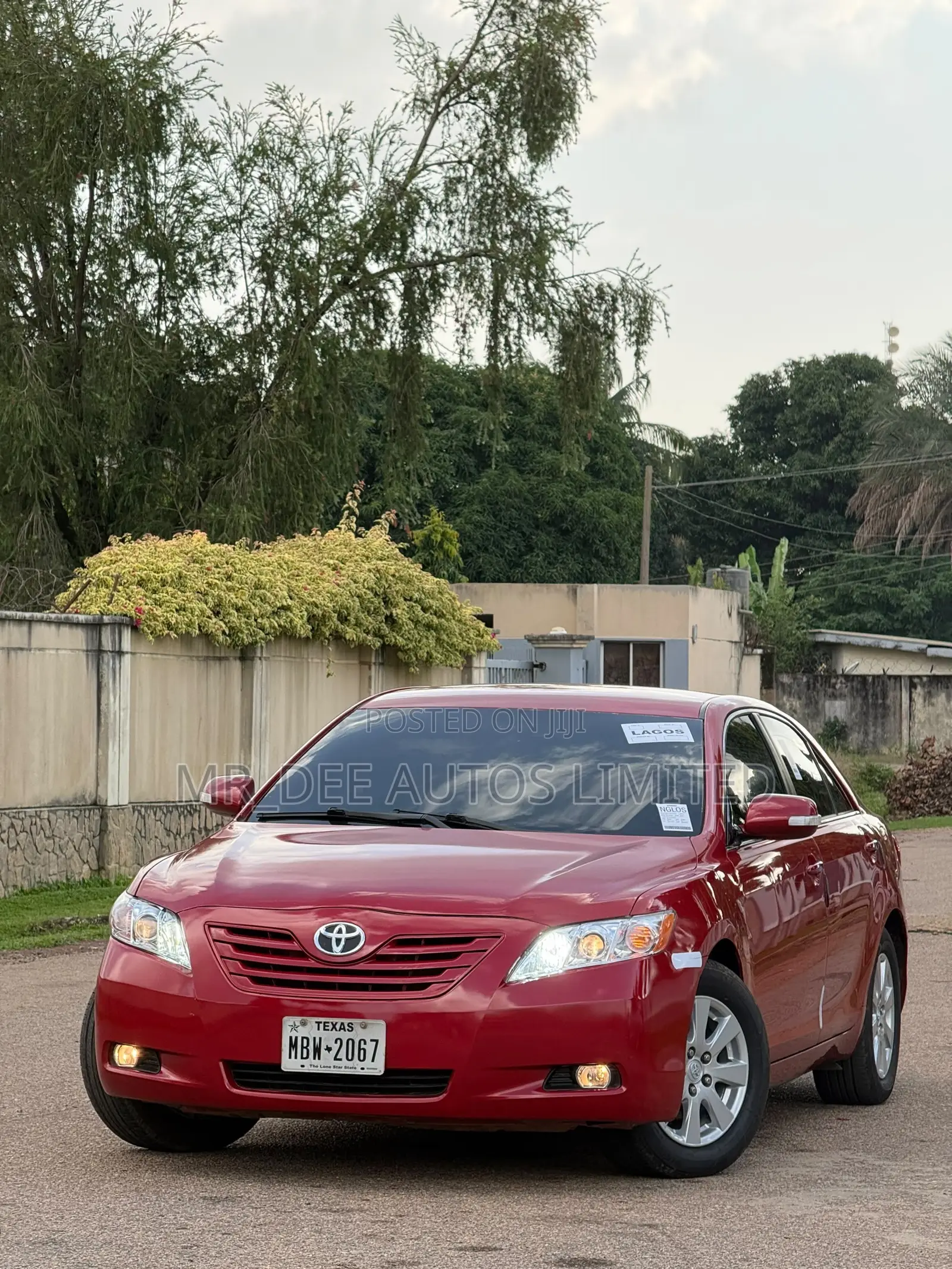 Toyota Camry 2008 Red