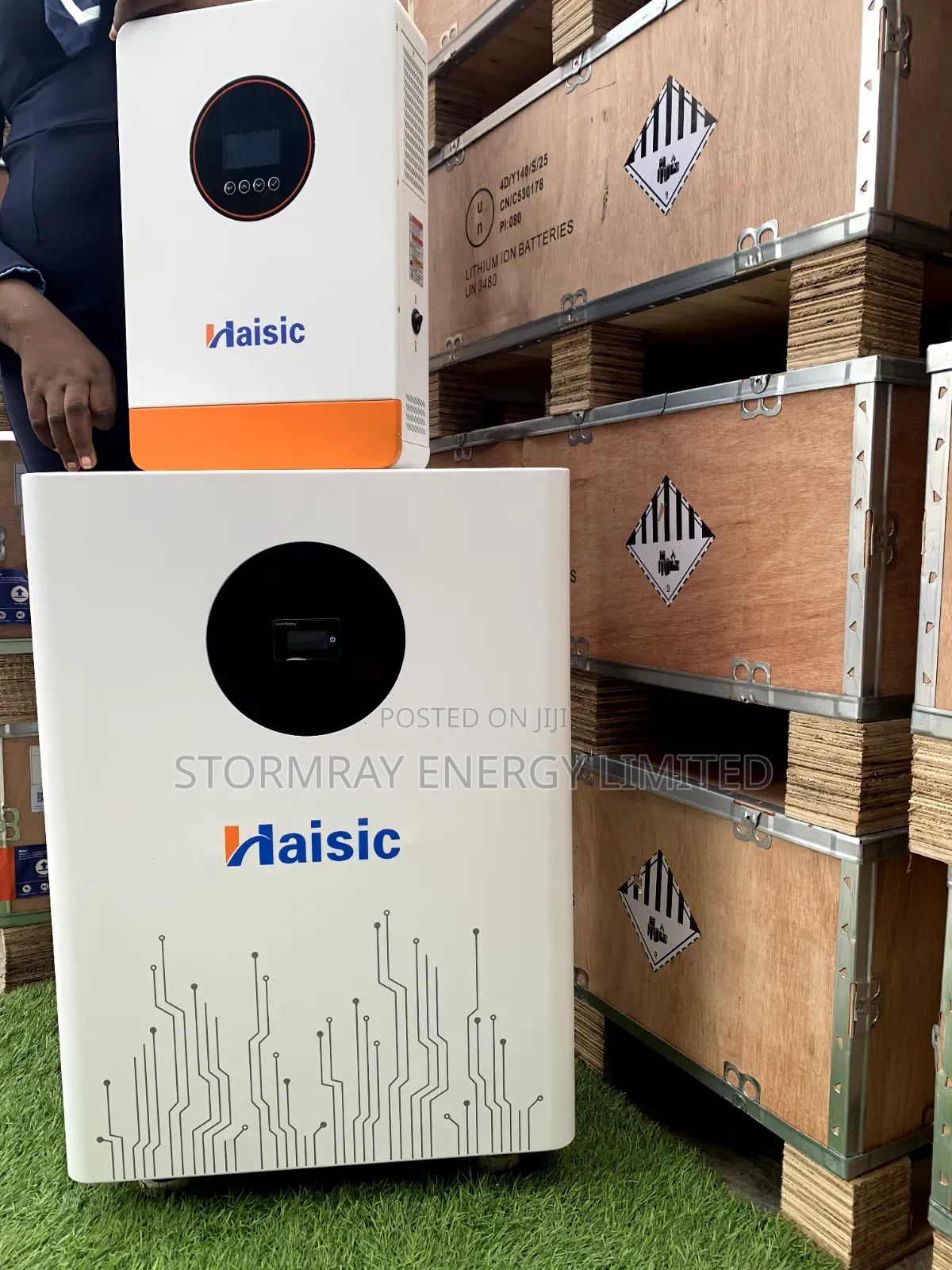 15kva Haisic Hybrid Inverter and 15kwh Haisic Battery