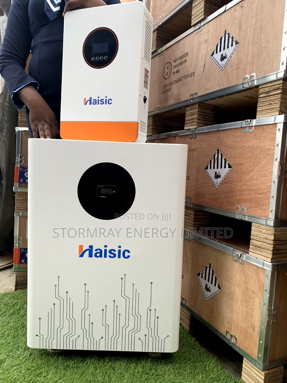 15kva Haisic Hybrid Inverter and 15kwh Haisic Battery
