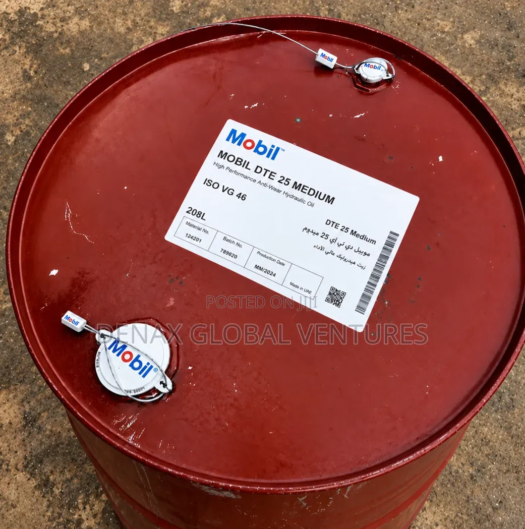 Mobil Dte 25 Medium Anti-Wear Hydraulic Oil