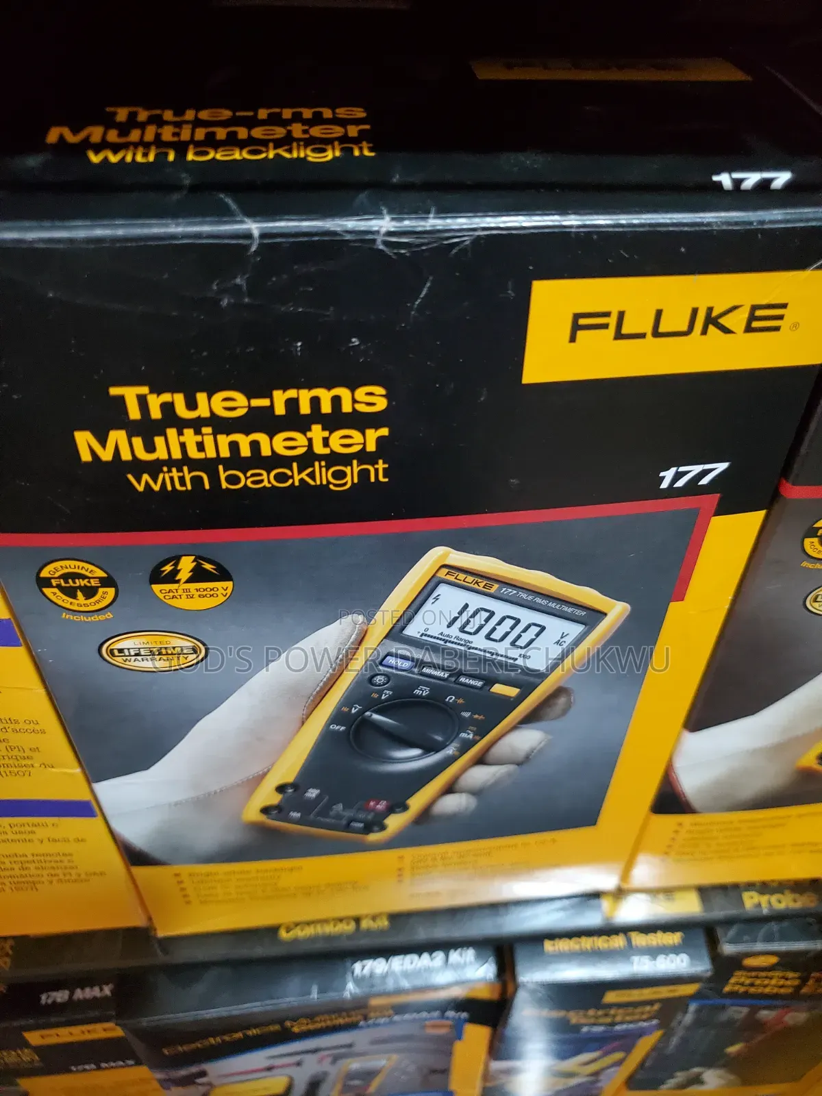 Fluke 177 True RMS Digital Multimeter With Backlight