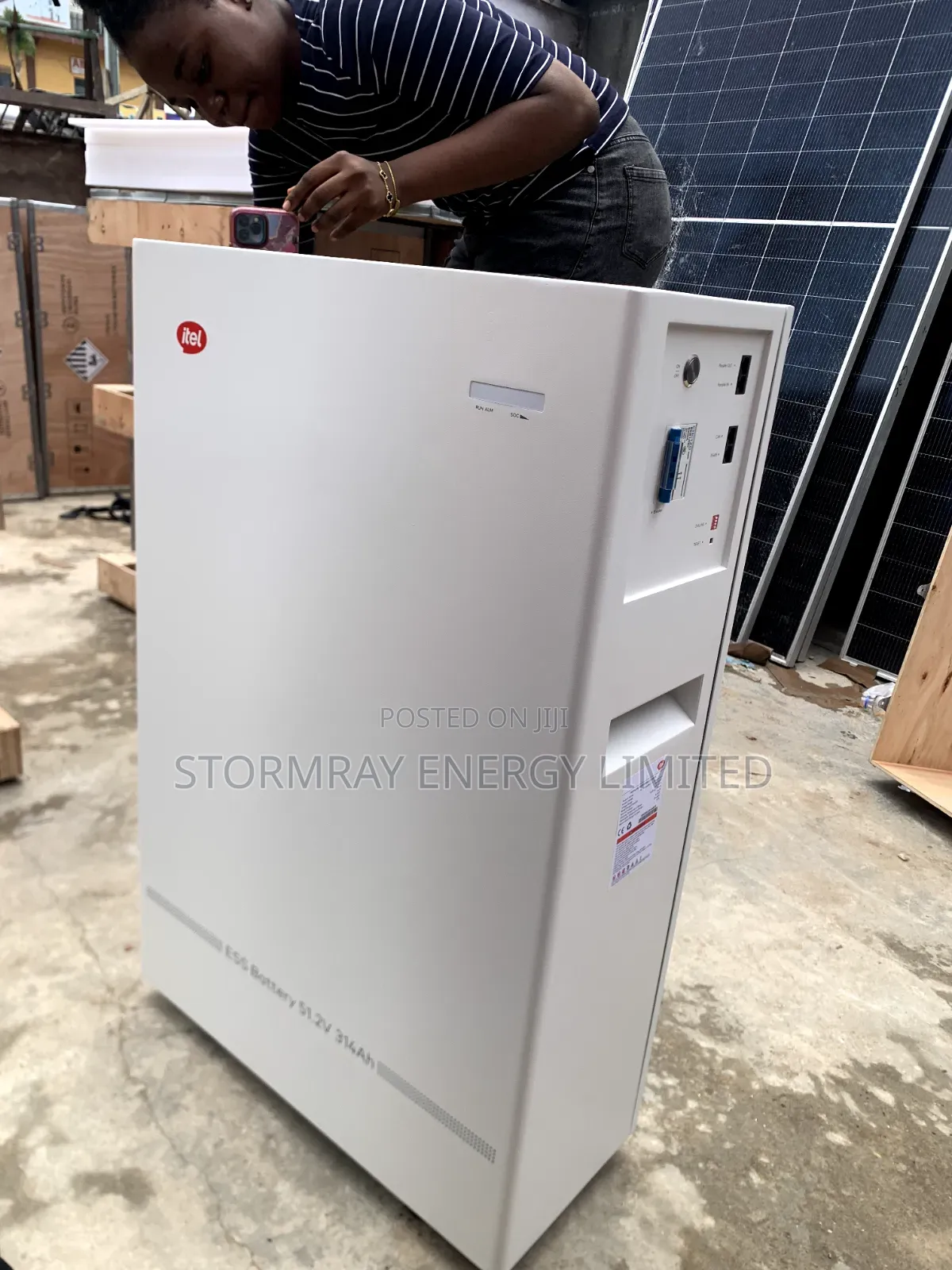 Itel 16kwh Water Resistant Lithium Battery