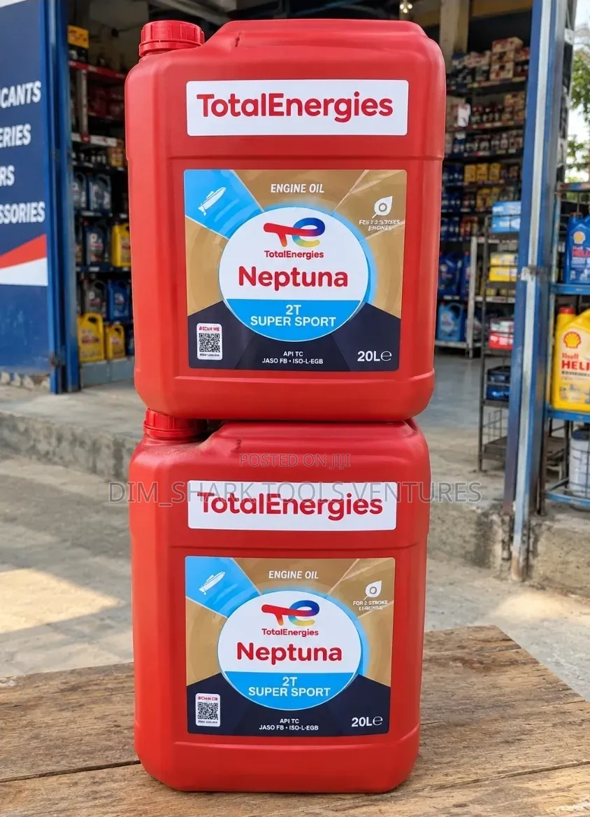 20L of TotalEnergies Neptuna 2T Super Sport Engine Oil