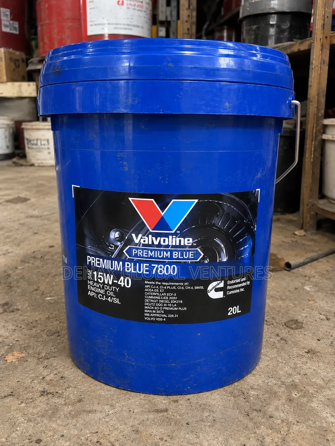 Valvoline Premium Blue 7800 SAE 15w-40 Engine Oil 20L