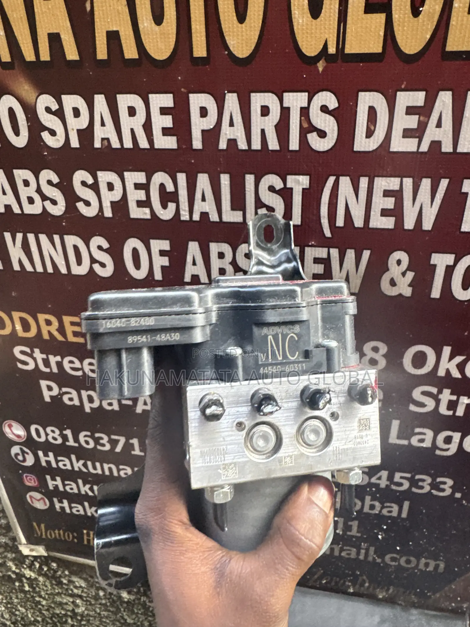 Toyota Prado 2025 ABS Module Available