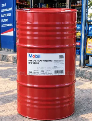 208-Liter Drum of Mobil DTE Oil Heavy Medium (ISO VG 68)