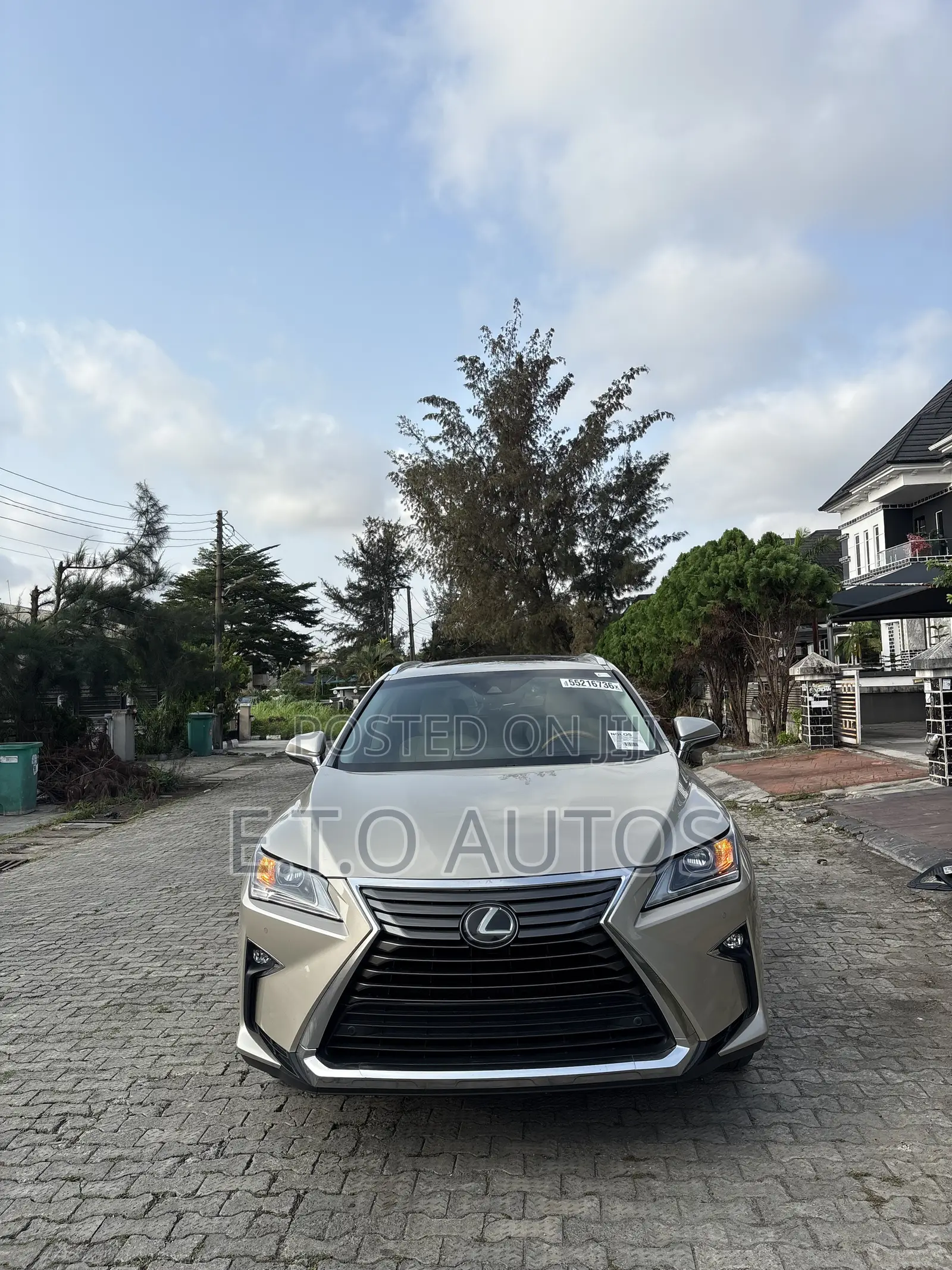 Lexus RX 350 AWD 2018 Gold