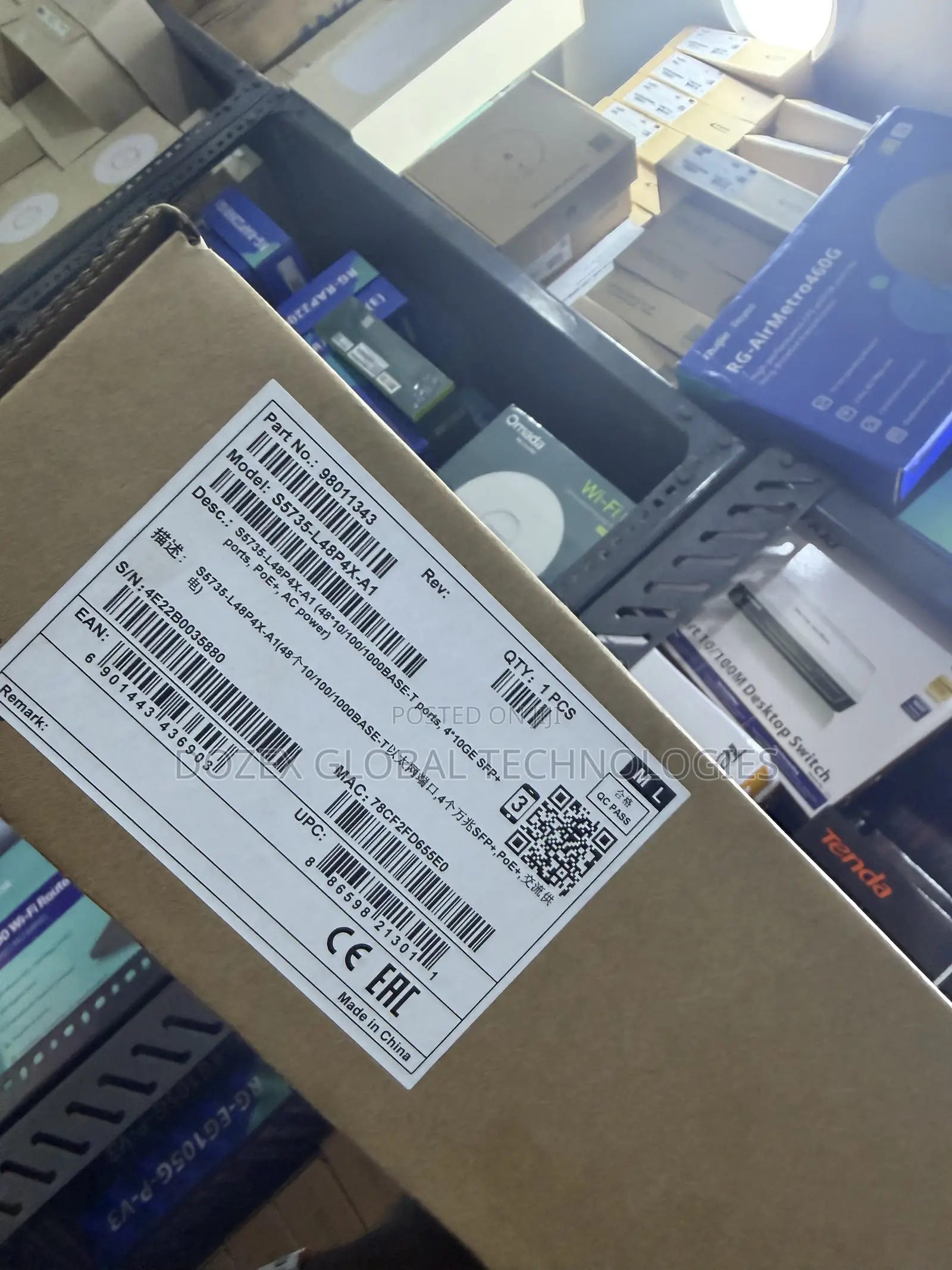 Huawei 48 Ports Gigabits and POE Switch