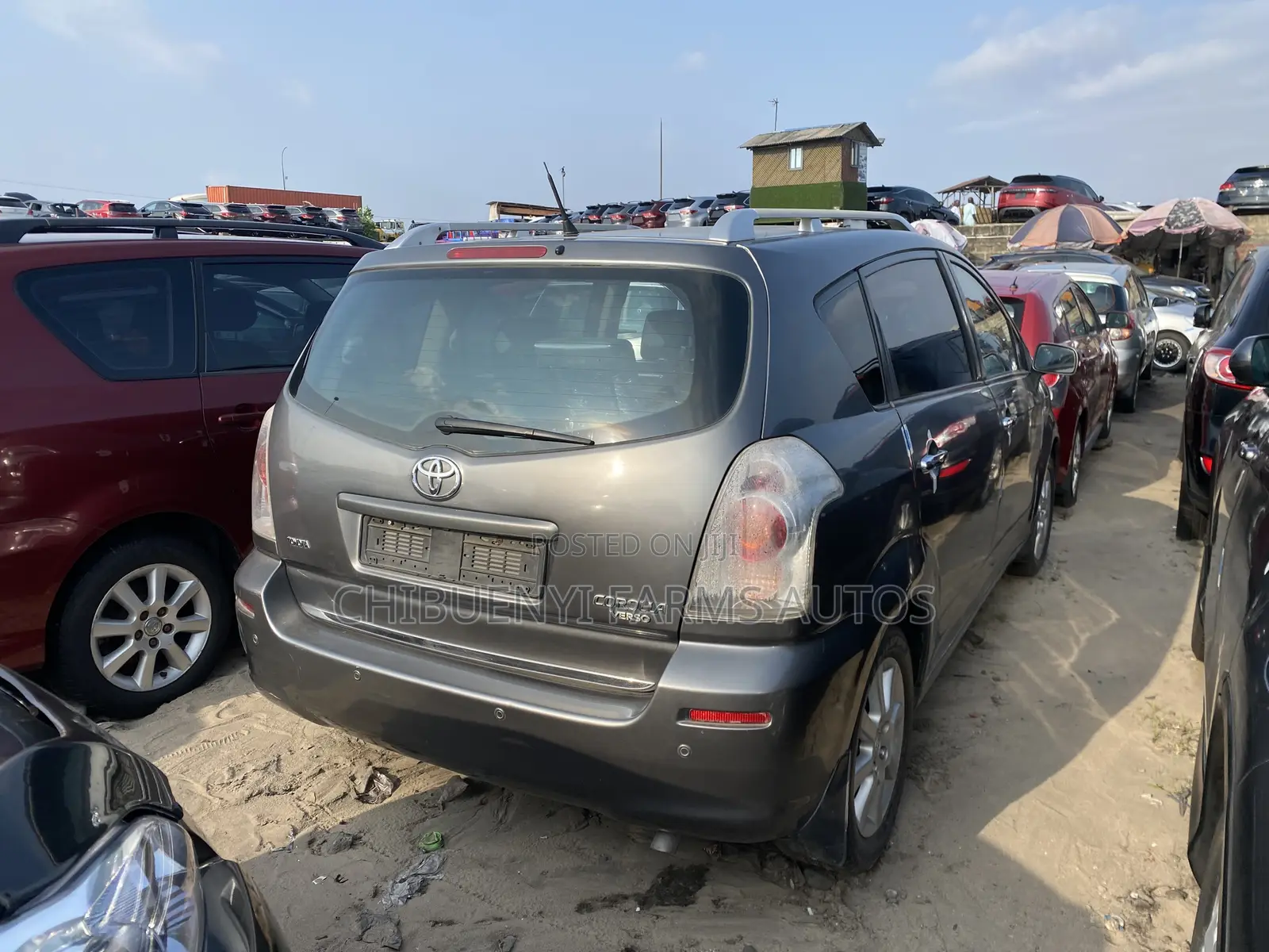 Toyota Corolla Verso 2007 Gray
