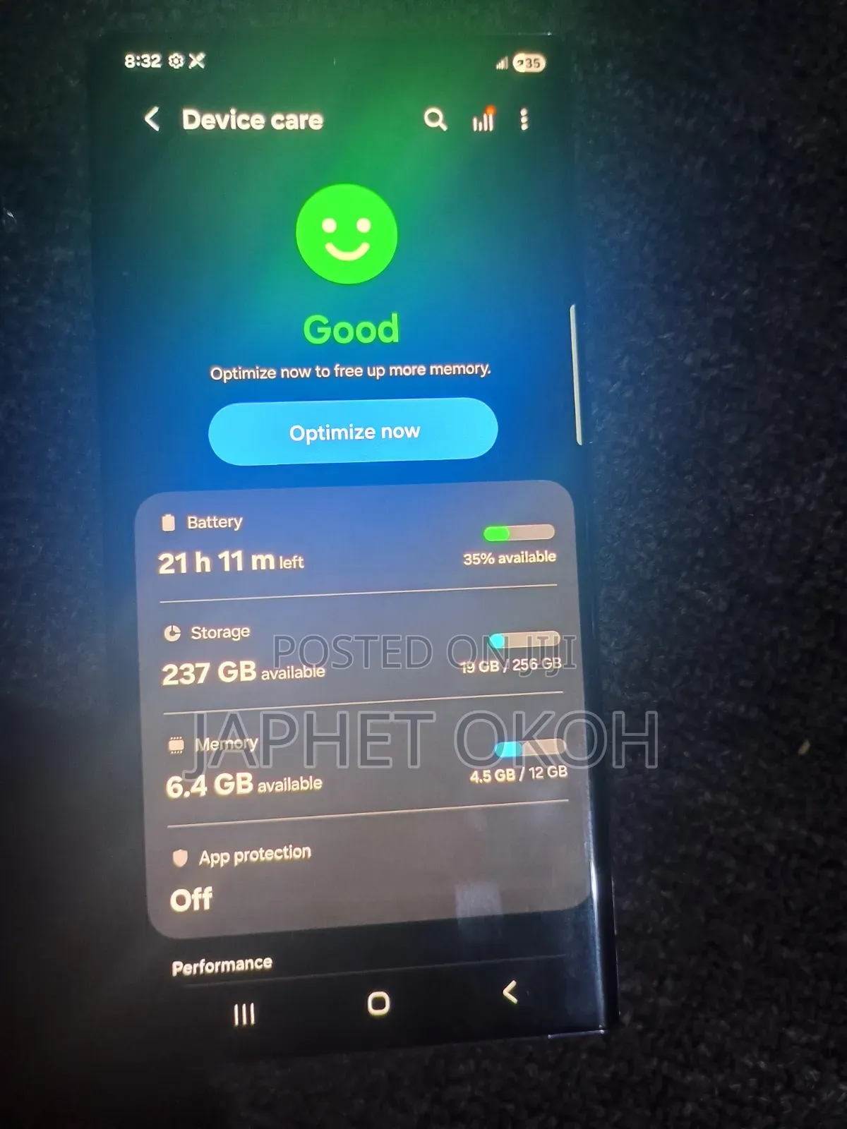 Samsung Galaxy S22 Ultra 256 GB Black