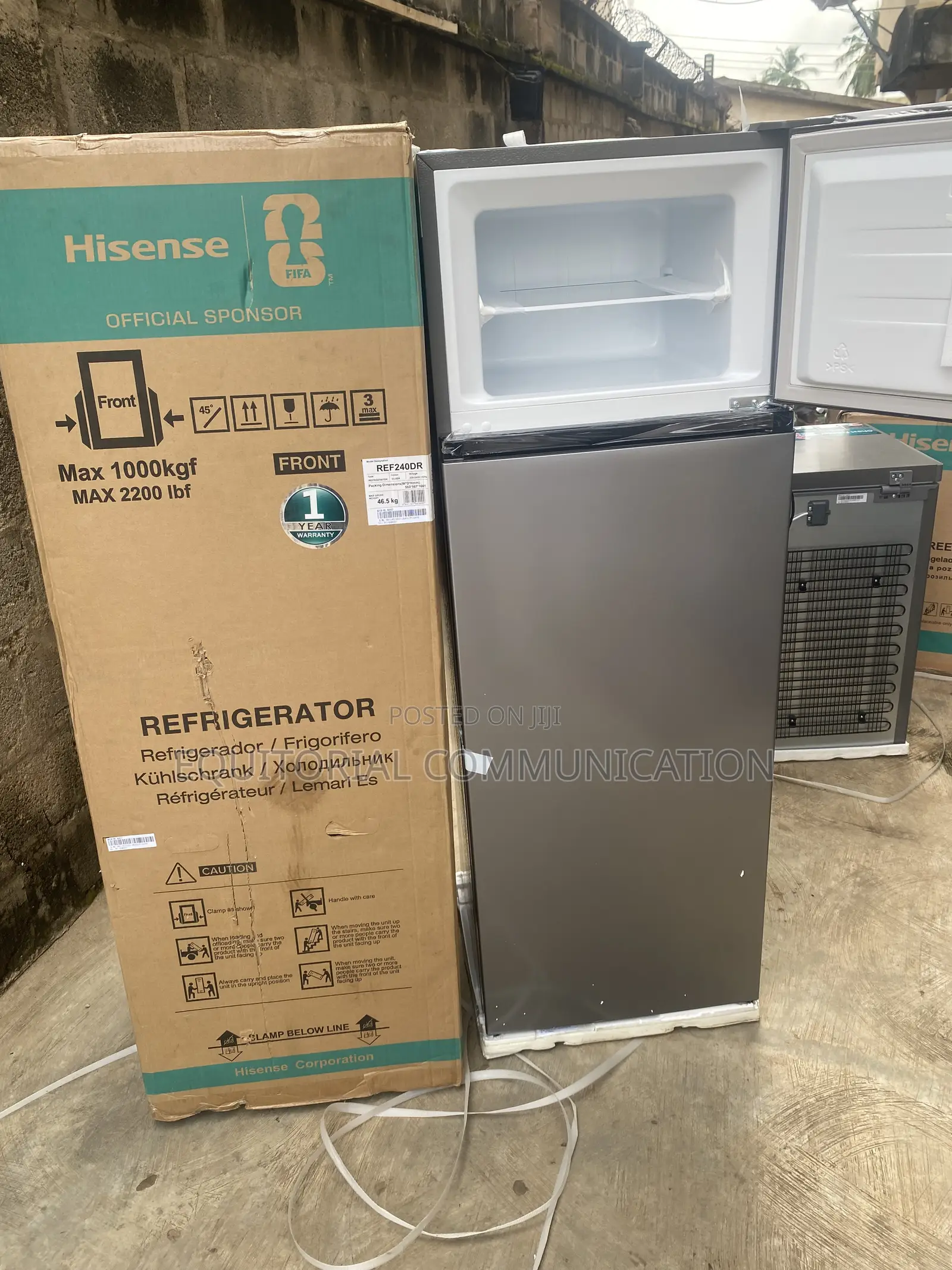 Hisense 240L REF240DR Kitchen Cooling Top Freezer