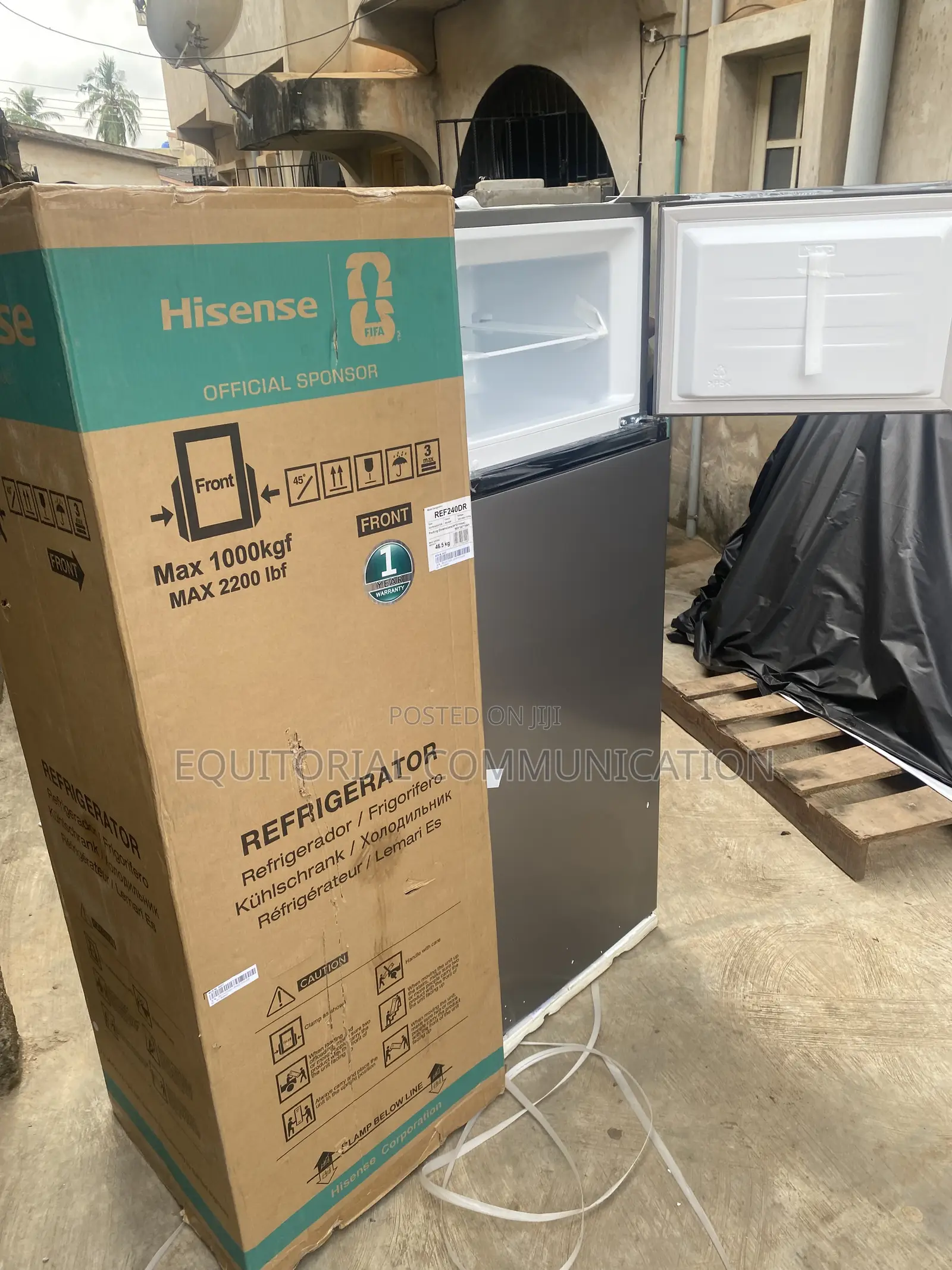 Hisense 240L Top Freezer REF240DR Family Fridge