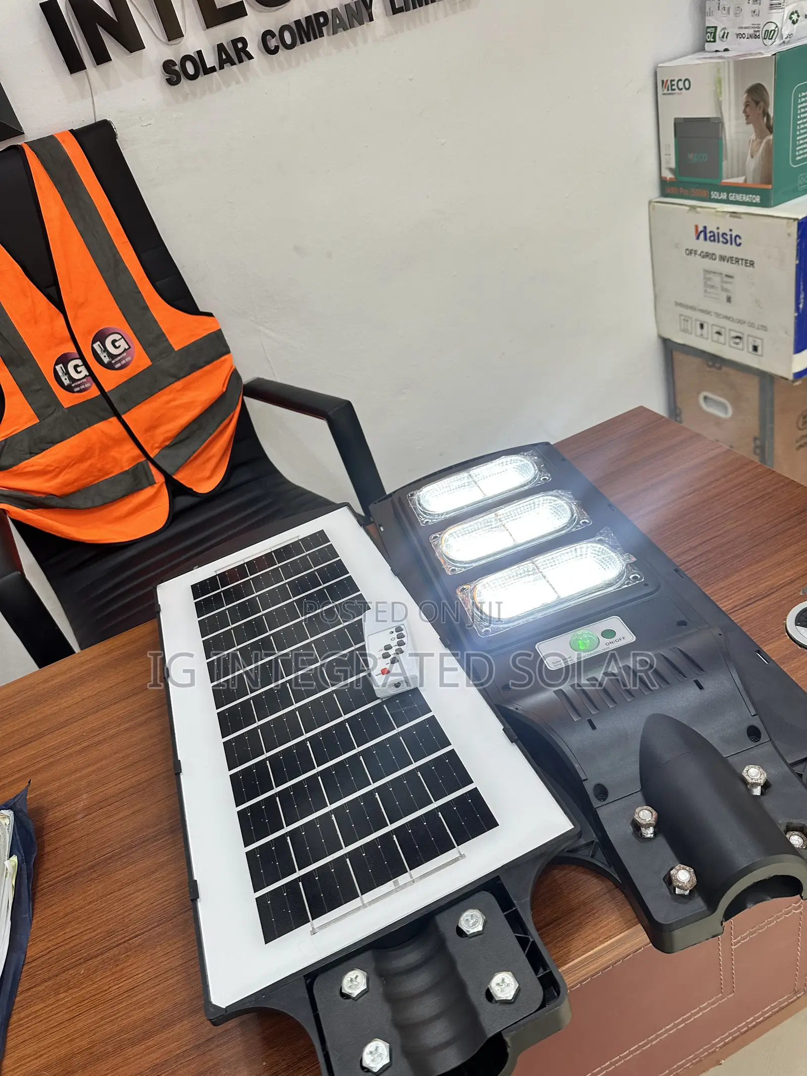 300w All in One Solar Street Light