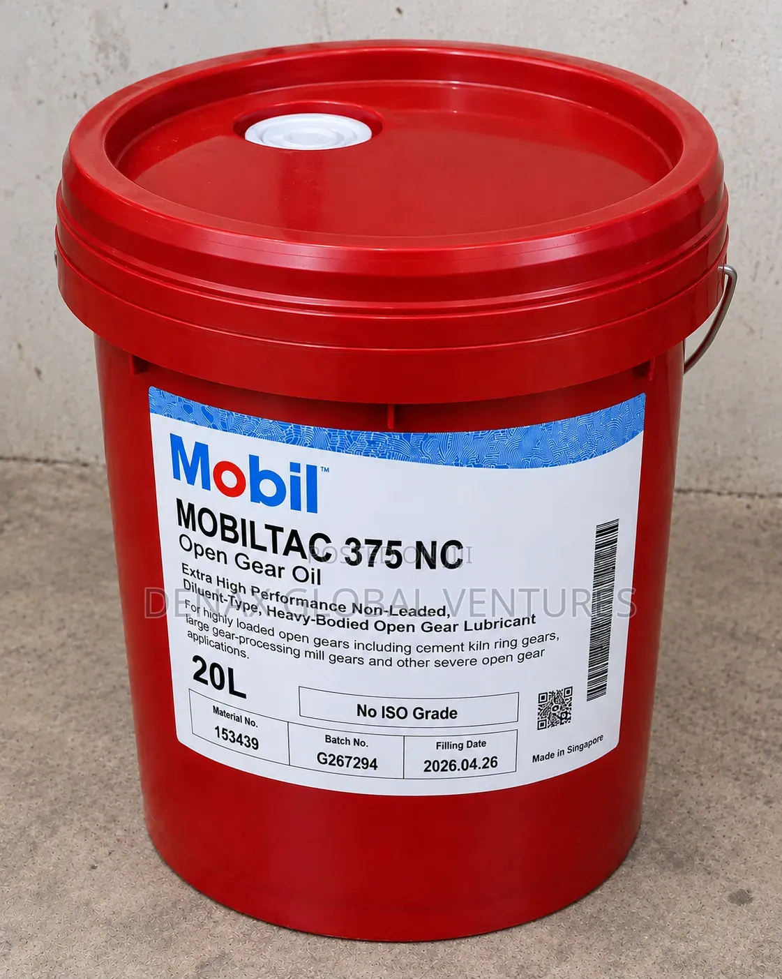 Mobil Mobiltac 375 NC Open Gear Oil