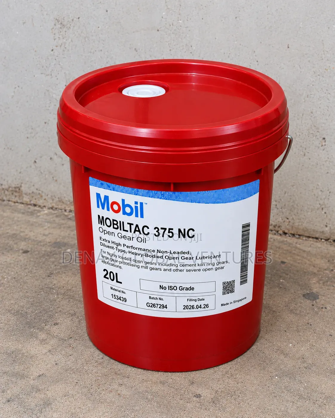 Mobil Mobiltac 375 NC Open Gear Oil
