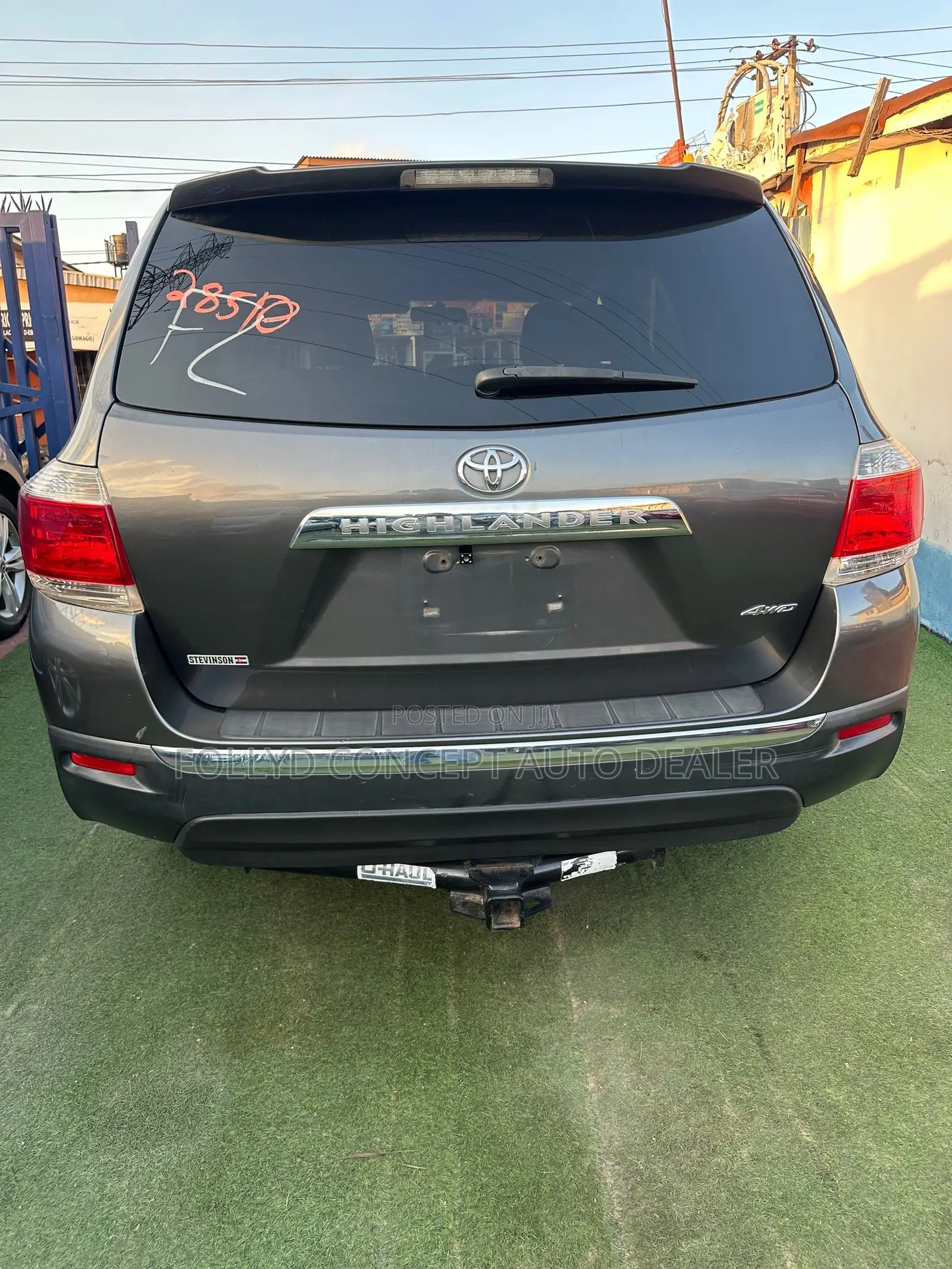Toyota Highlander SE 2011 Green