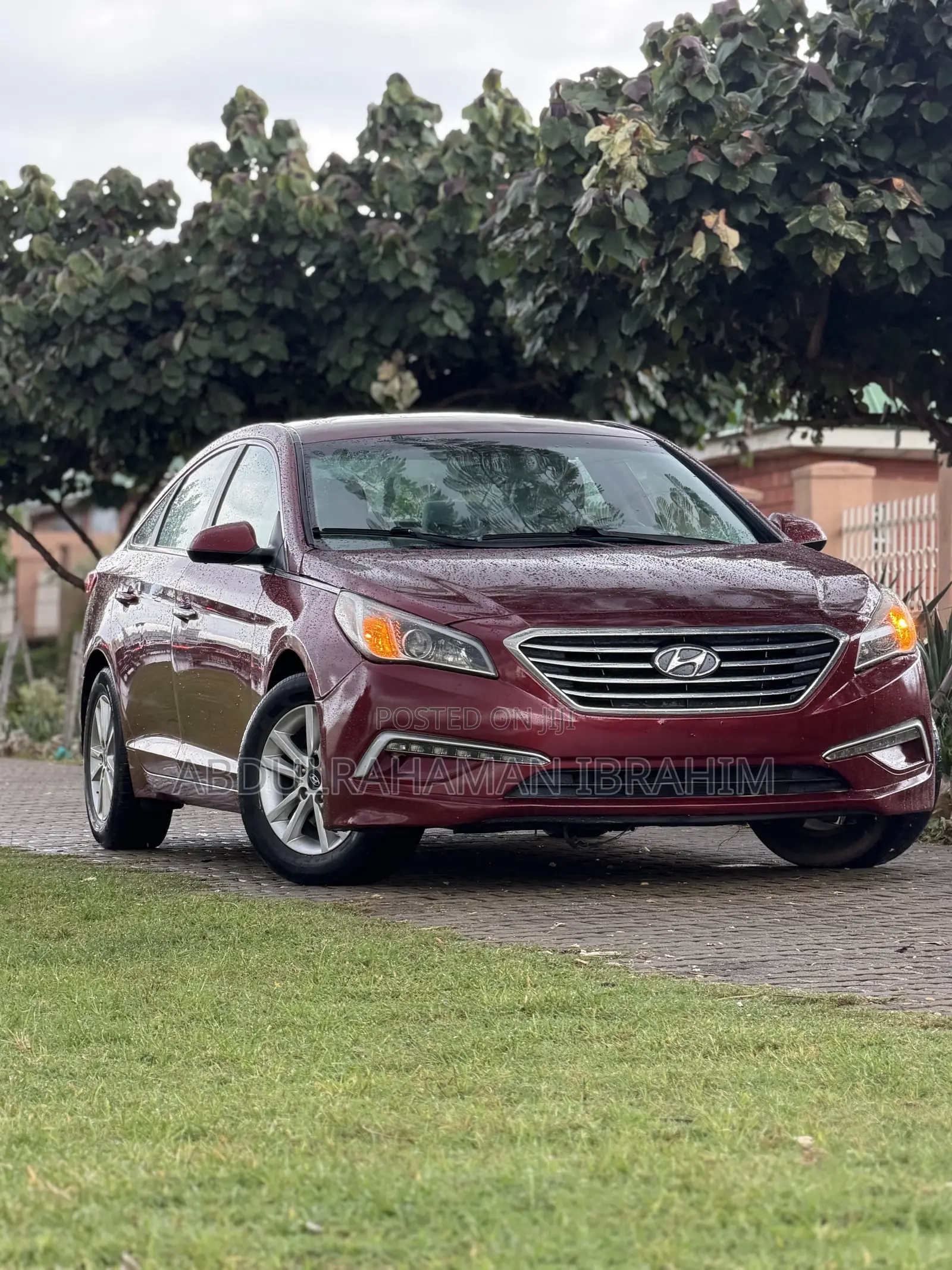 Hyundai Sonata 2015 Maroon