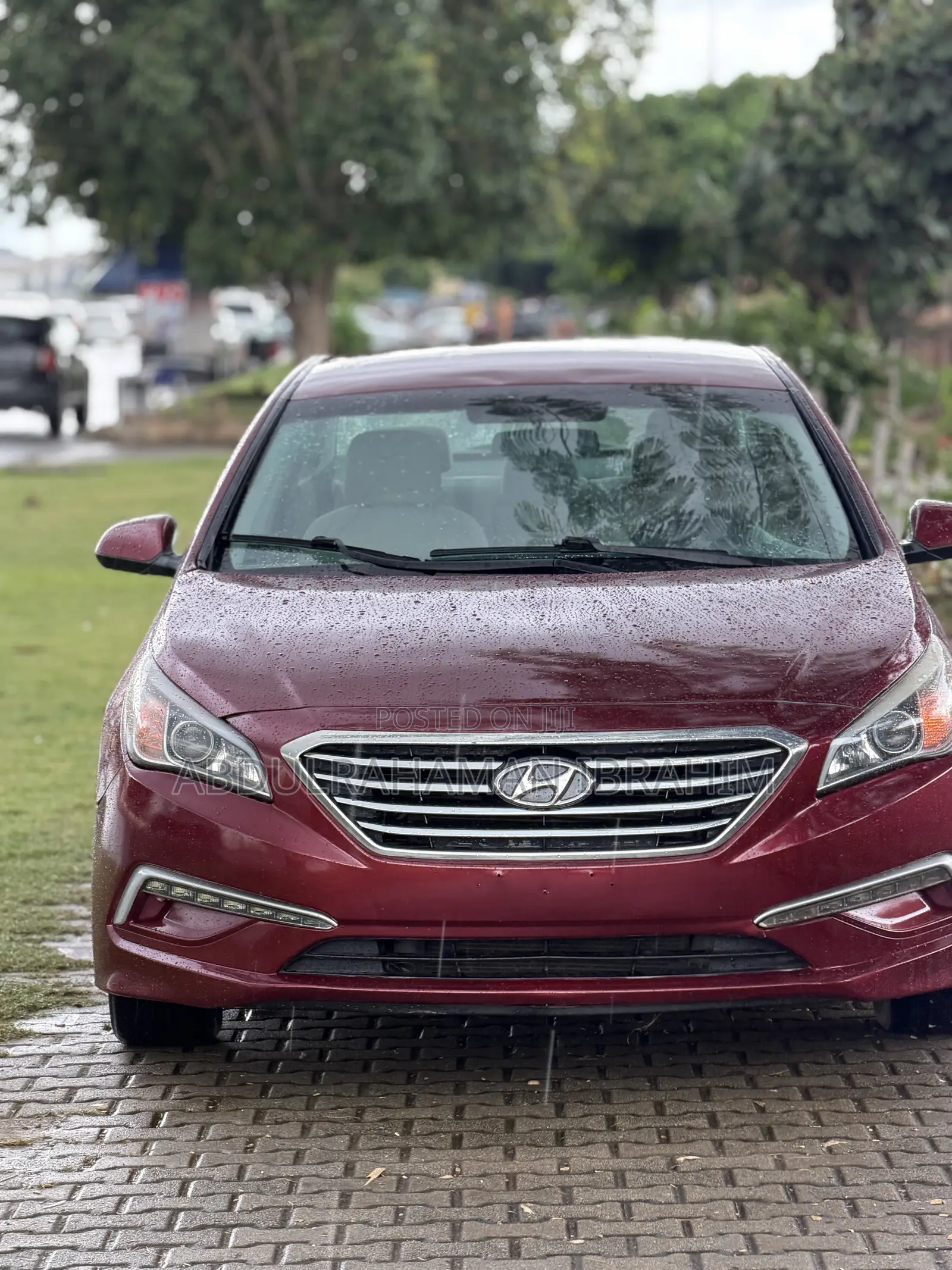 Hyundai Sonata 2015 Maroon