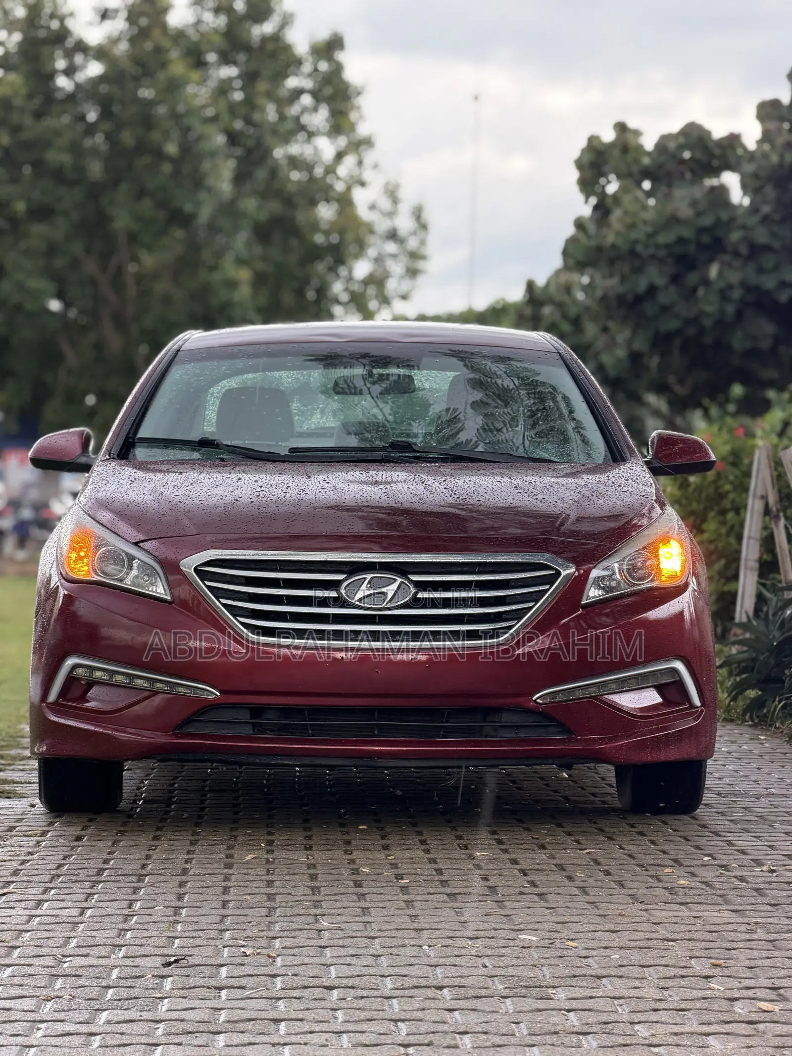 Hyundai Sonata 2015 Maroon