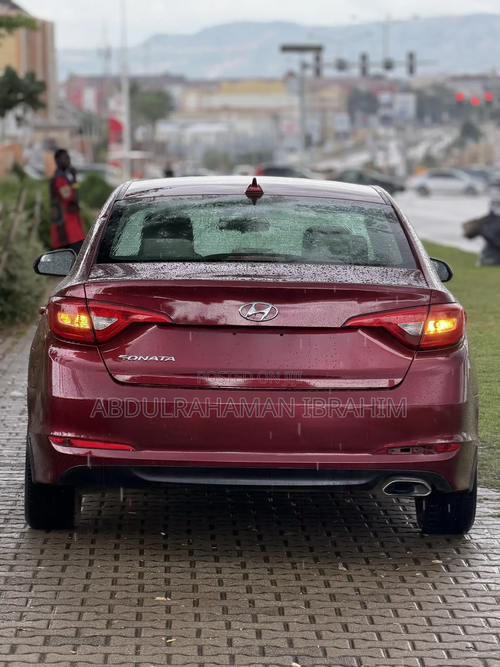 Hyundai Sonata 2015 Maroon