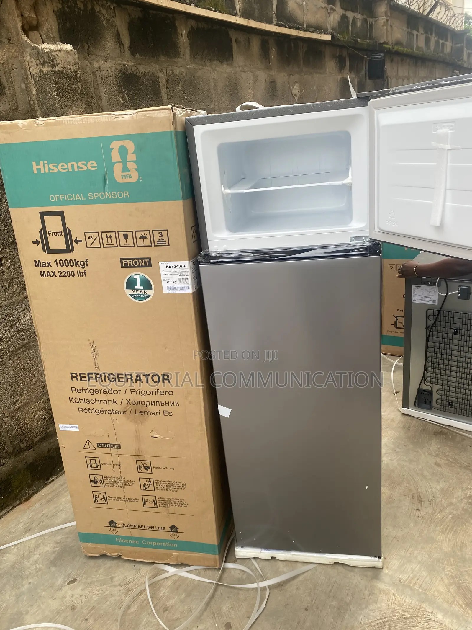 Hisense REF240DR 240L Home Food Storage Fridge