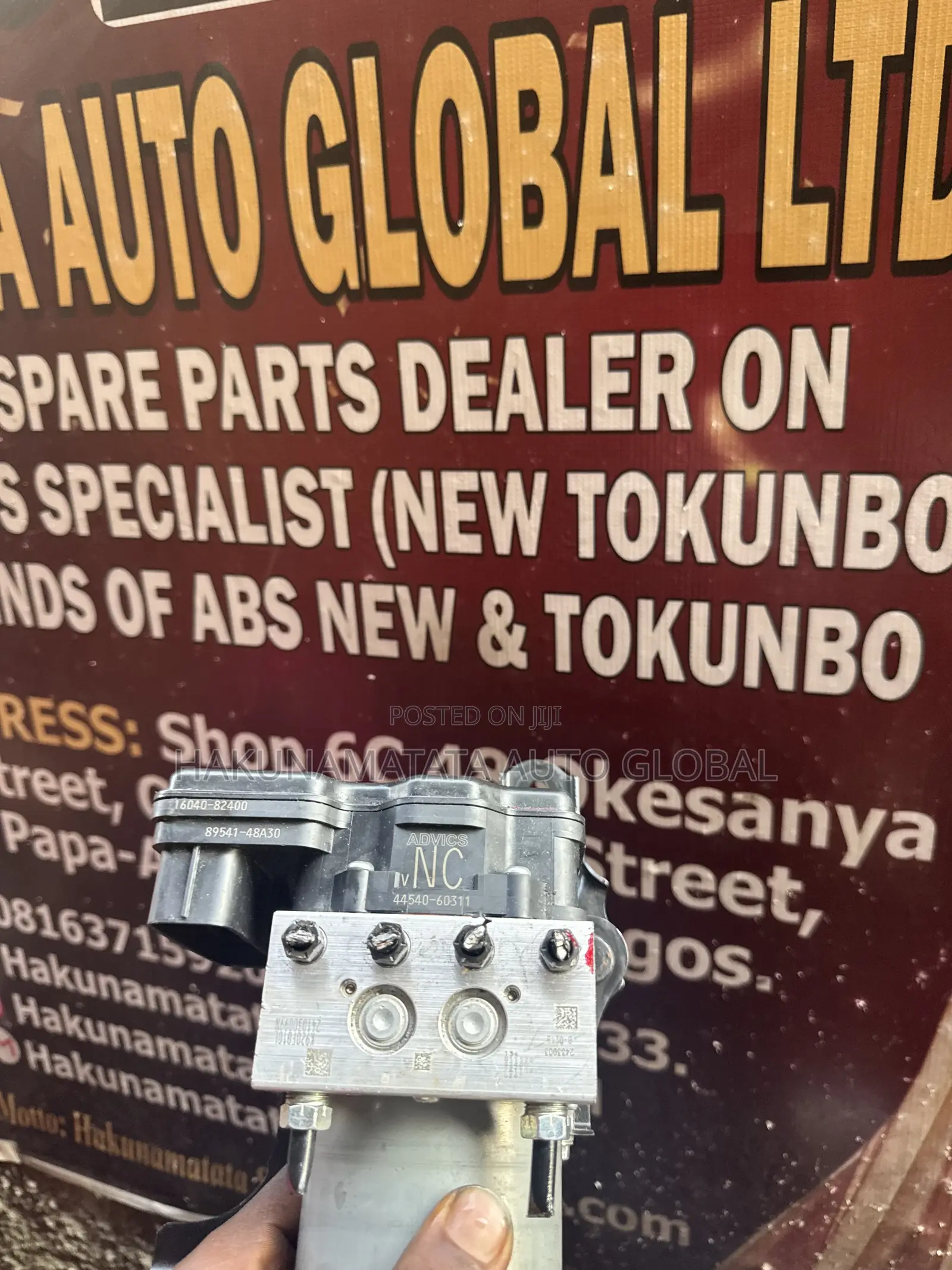 Toyota Prado 2025 Quality Tokunbo ABS Module