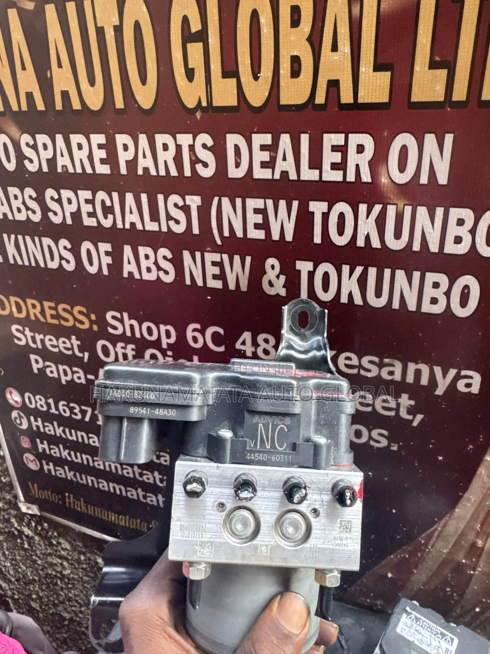 Toyota Prado 2025 Quality Tokunbo ABS Module