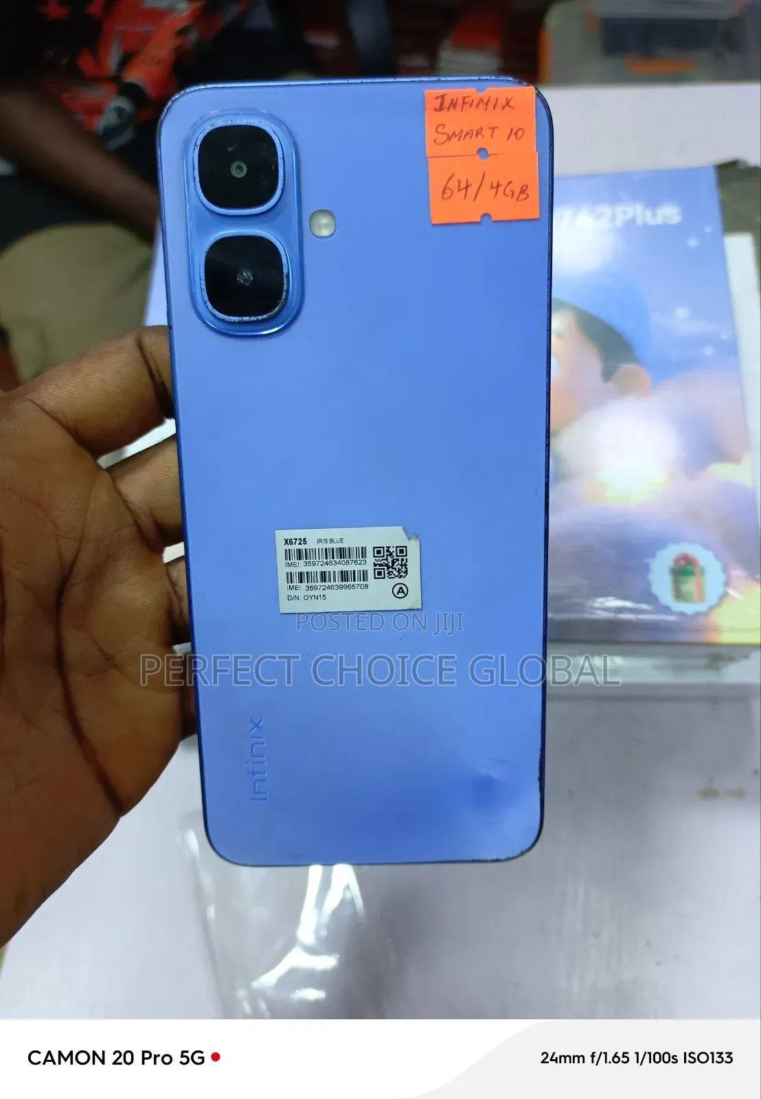 Infinix Smart 10 64 GB Blue