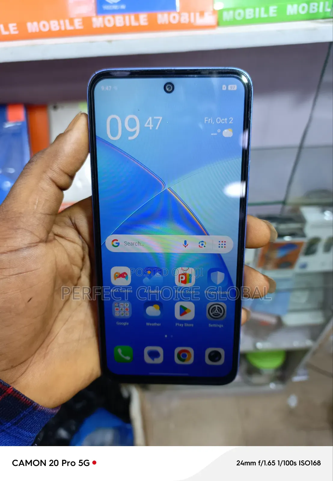 Infinix Smart 10 64 GB Blue