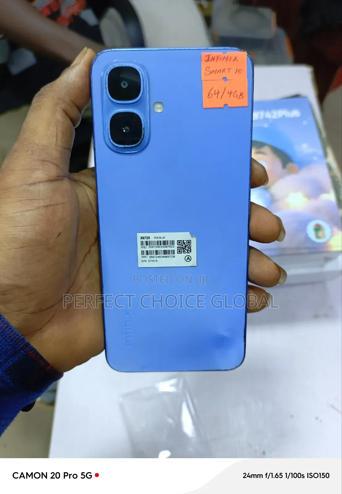 Infinix Smart 10 64 GB Blue