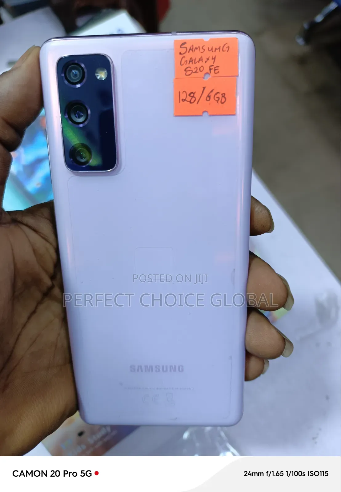Samsung Galaxy S20 FE 128 GB Rose Gold