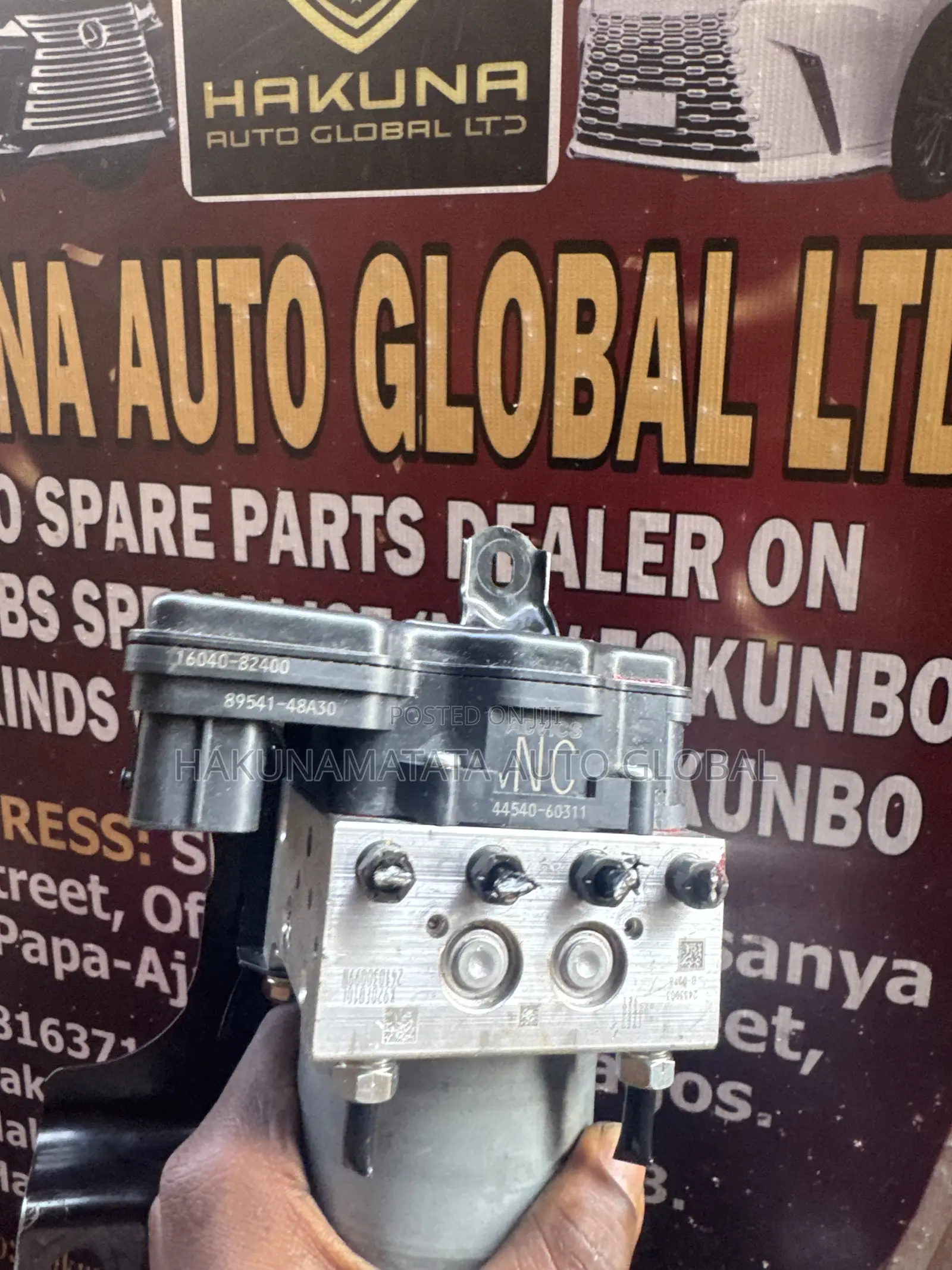 Toyota Prado 2025 Direct Tokunbo ABS Unit