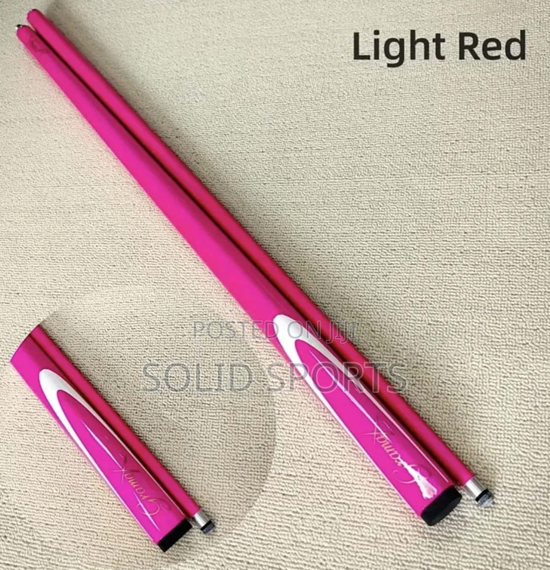 Light Red Cue Stick