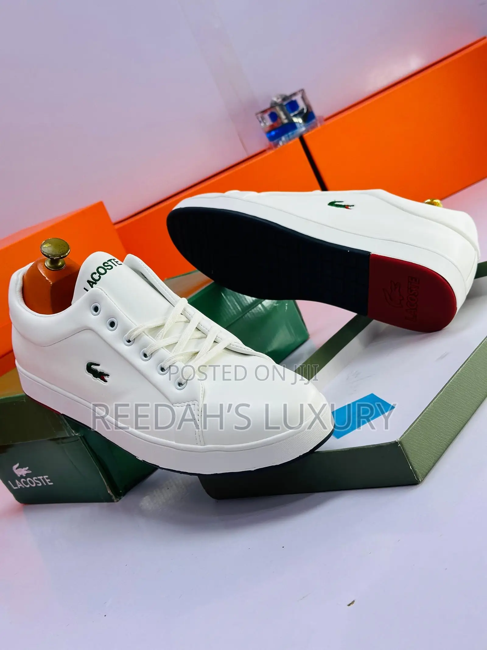 Lacoste Men's Casual Low-Top Sneakers