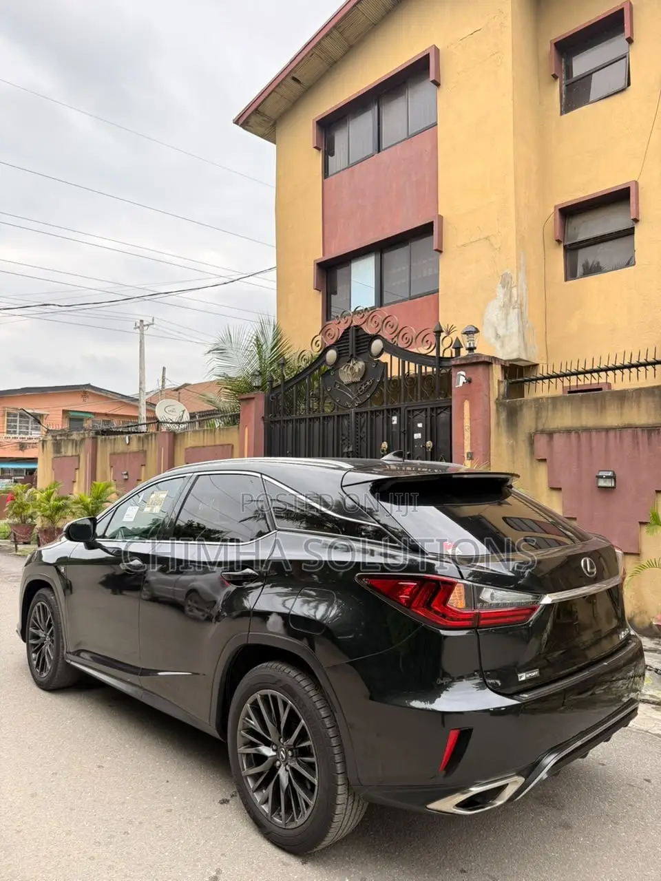 Lexus RX 350 F Sport AWD 2017 Black
