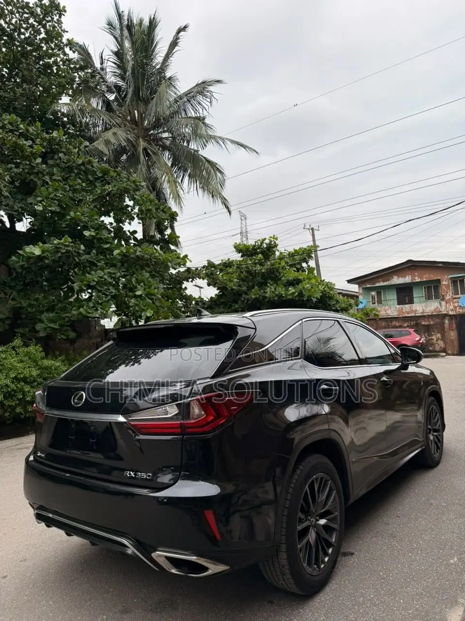 Lexus RX 350 F Sport AWD 2017 Black
