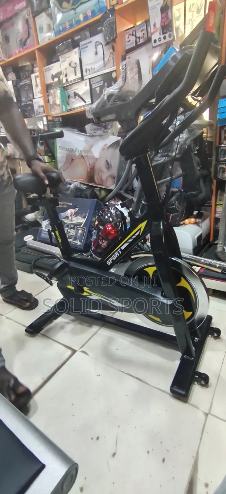 Potable Solid Super Exercise Bike Payments on Delivery