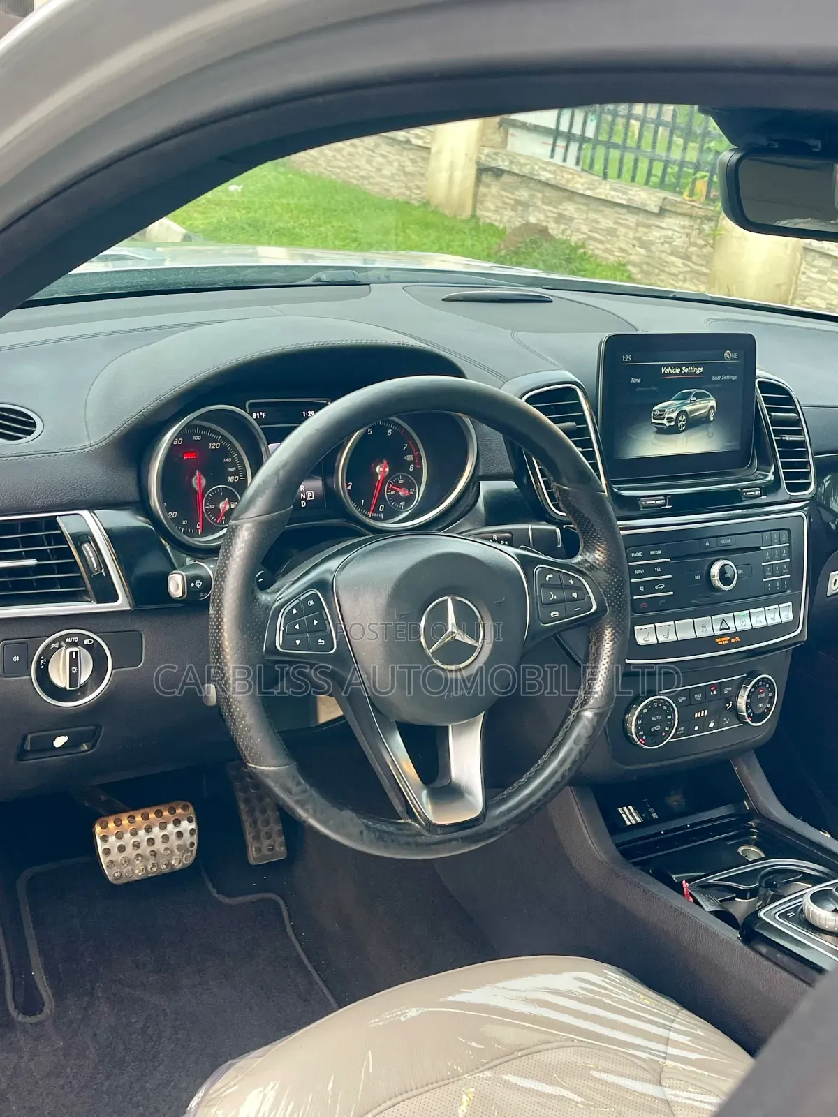 Mercedes-Benz GLE-Class 2016 Silver