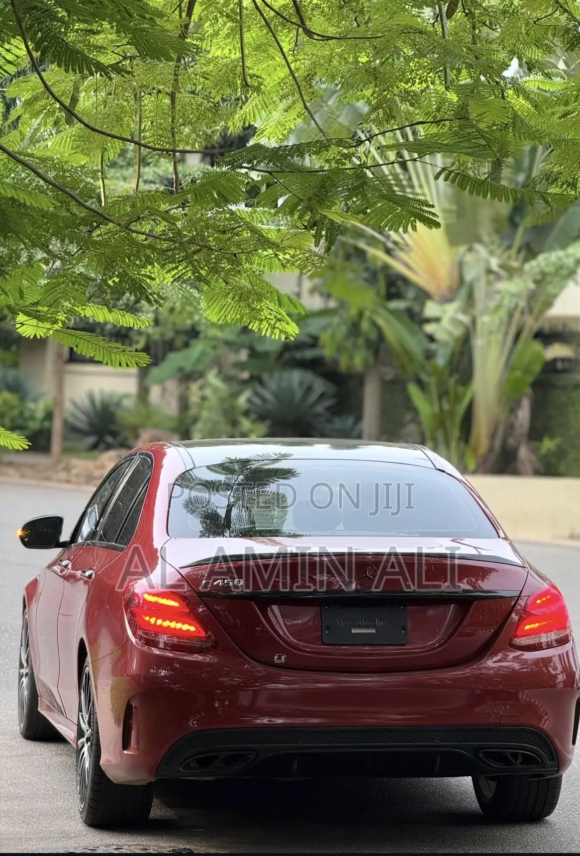 Mercedes-Benz C450 2016 Red