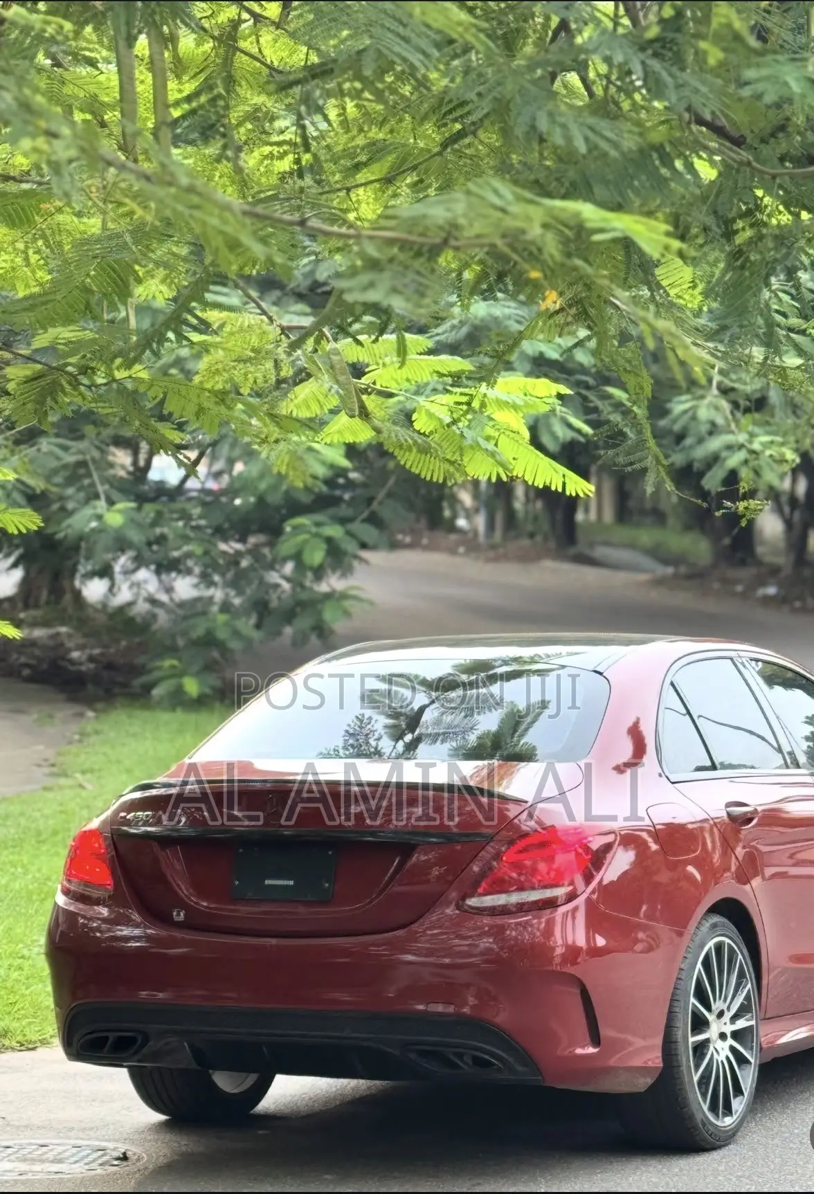 Mercedes-Benz C450 2016 Red
