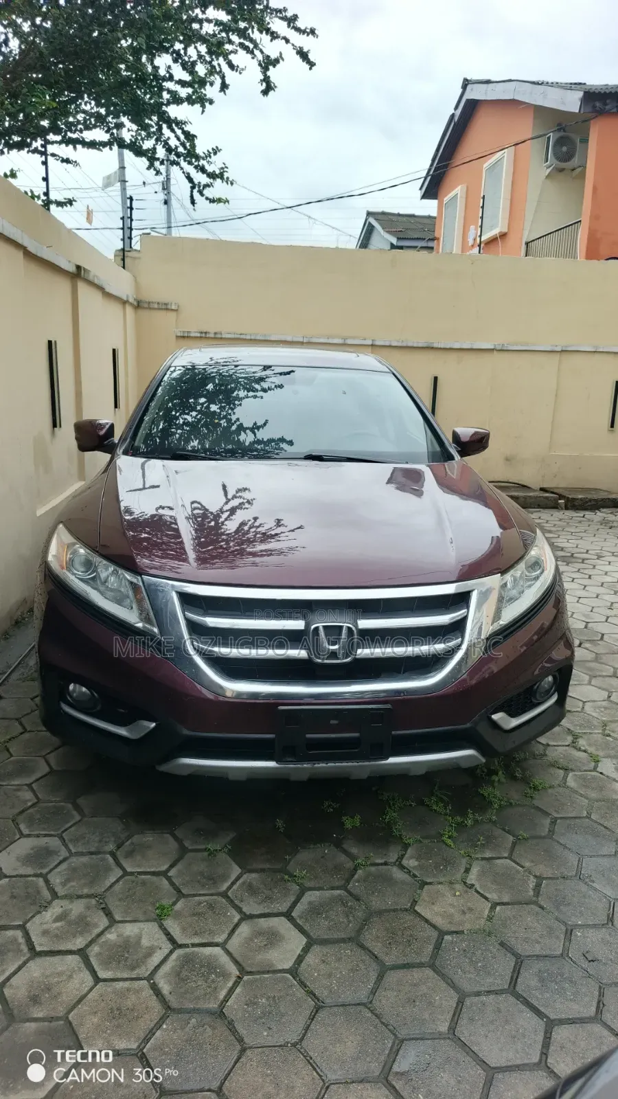 Honda Accord Crosstour 2013 Burgundy