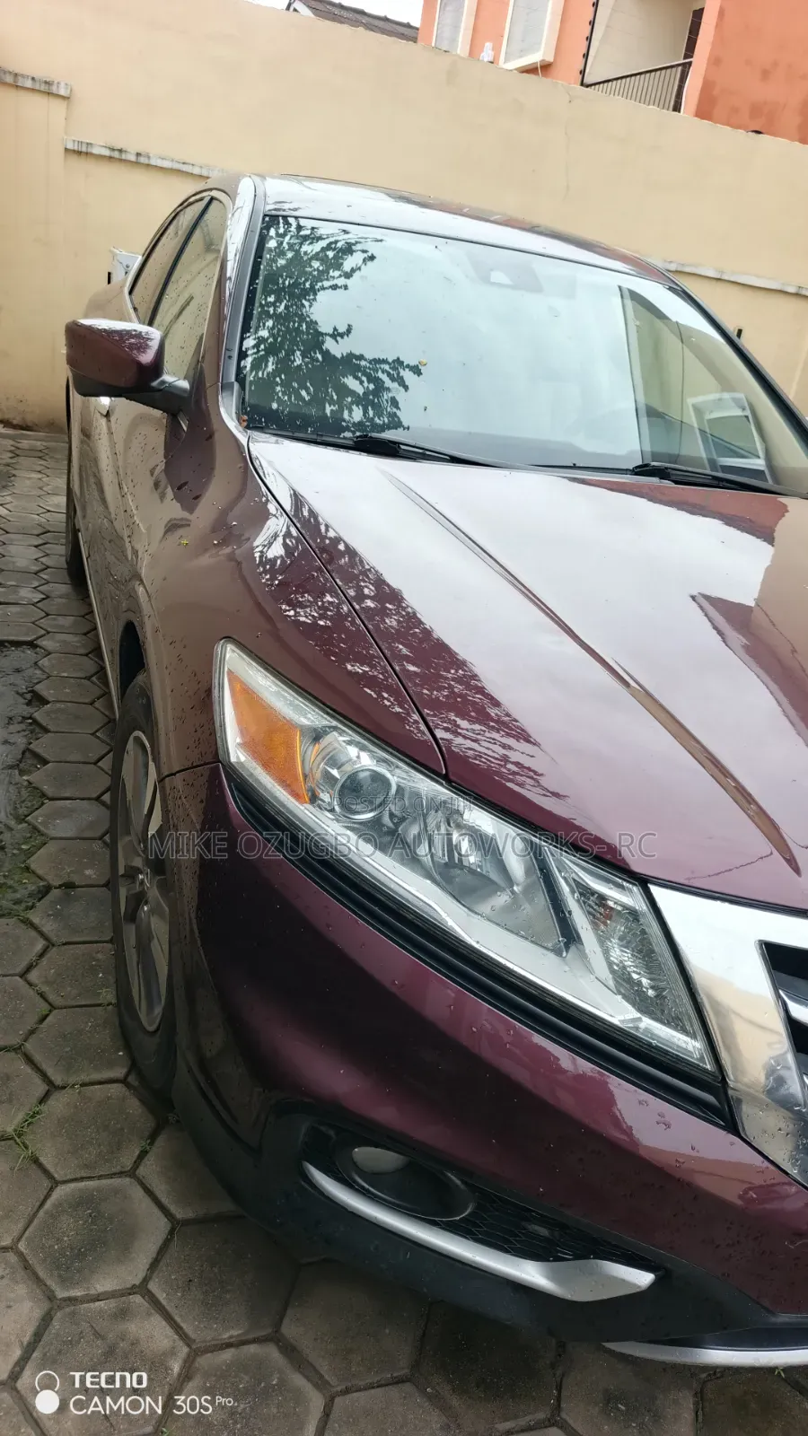 Honda Accord Crosstour 2013 Burgundy
