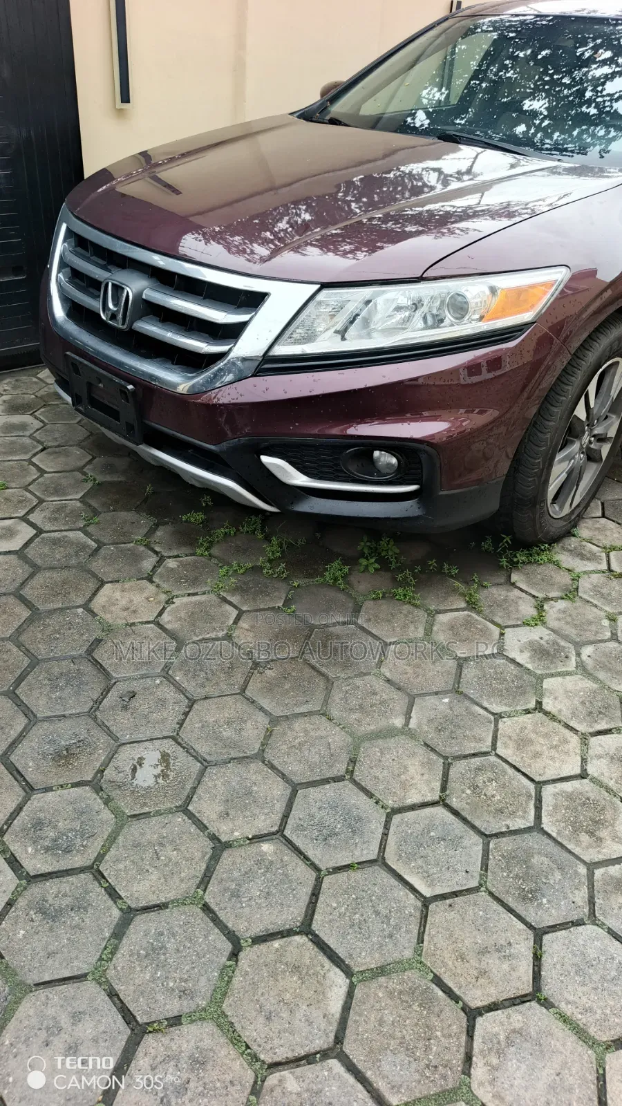 Honda Accord Crosstour 2013 Burgundy